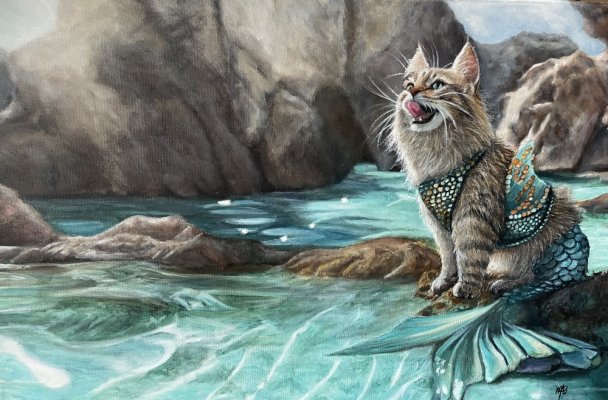 Cat Mermaid - Maria Arias
