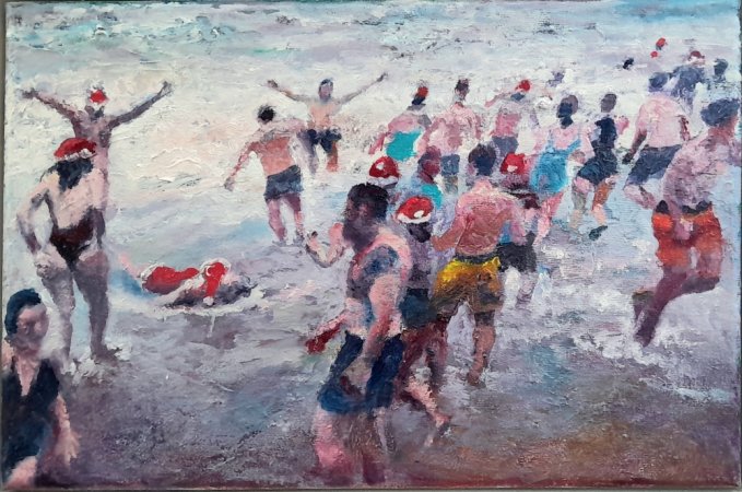 Christmas Day Swim, Brighton - Will Smith