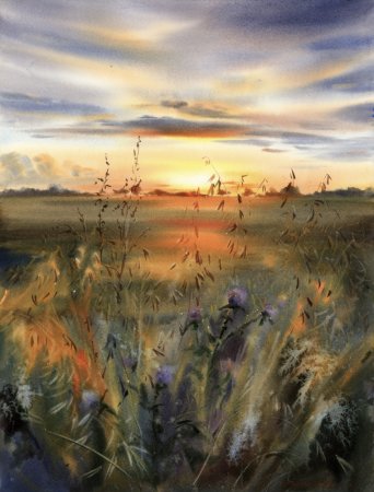 Golden Whisper of Fields - Eugenia Gorbacheva