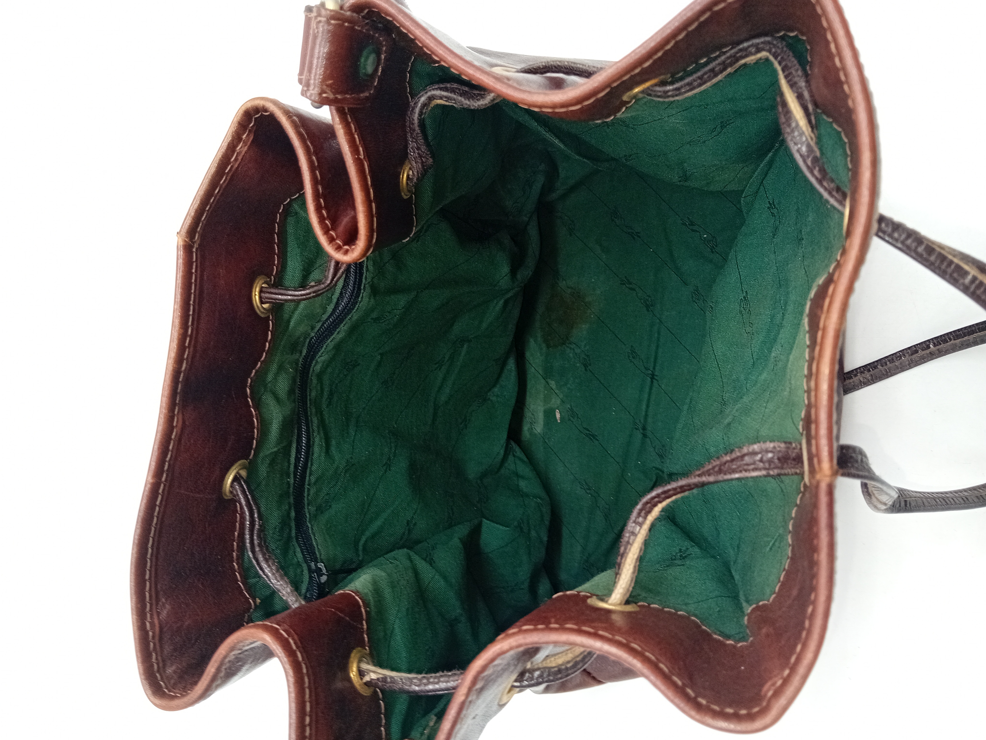 Sac Seau Vintage En Cuir