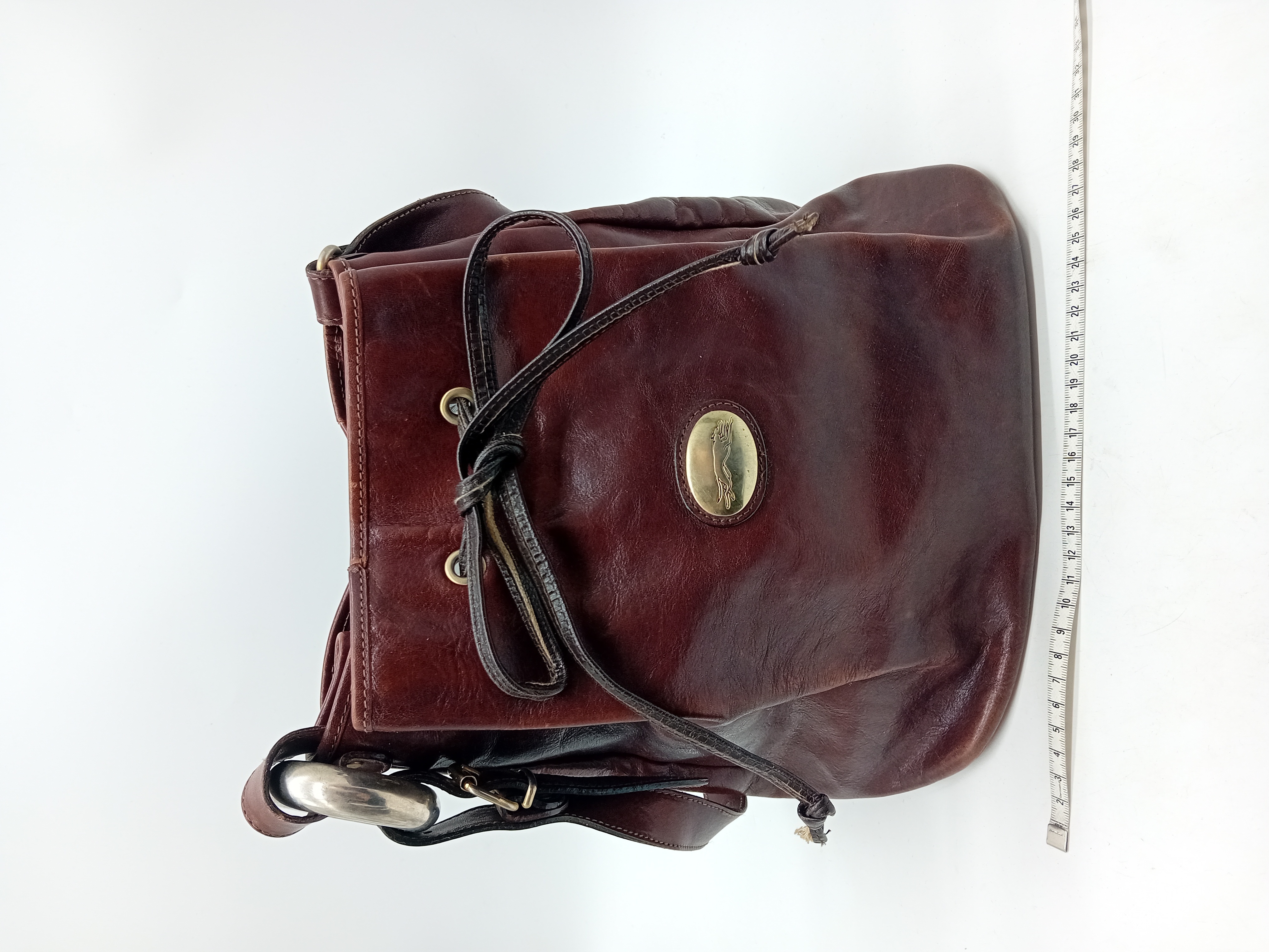 Sac Seau Vintage En Cuir