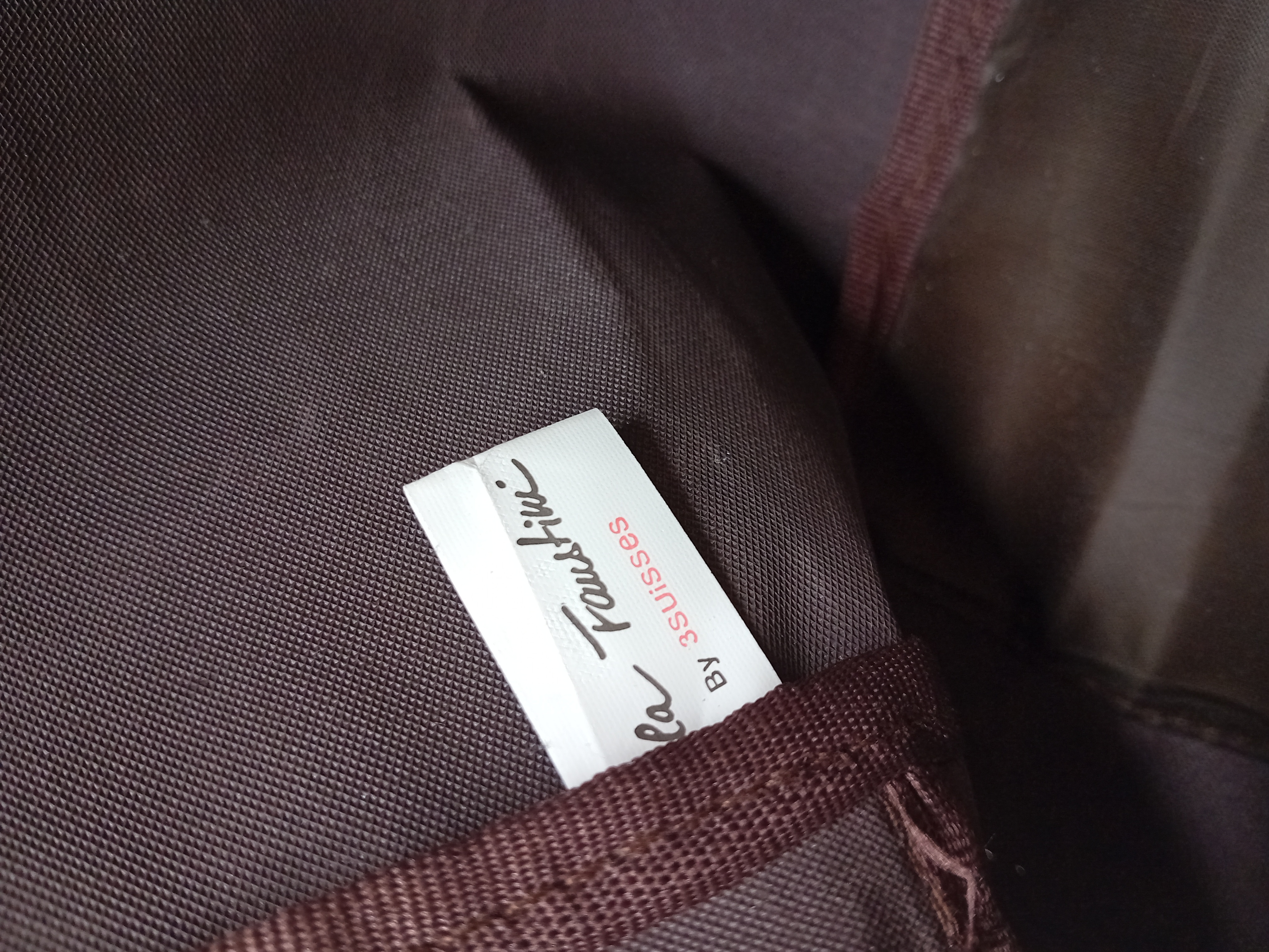 Sac À Main 3suisses Marron Motifs Fleurs