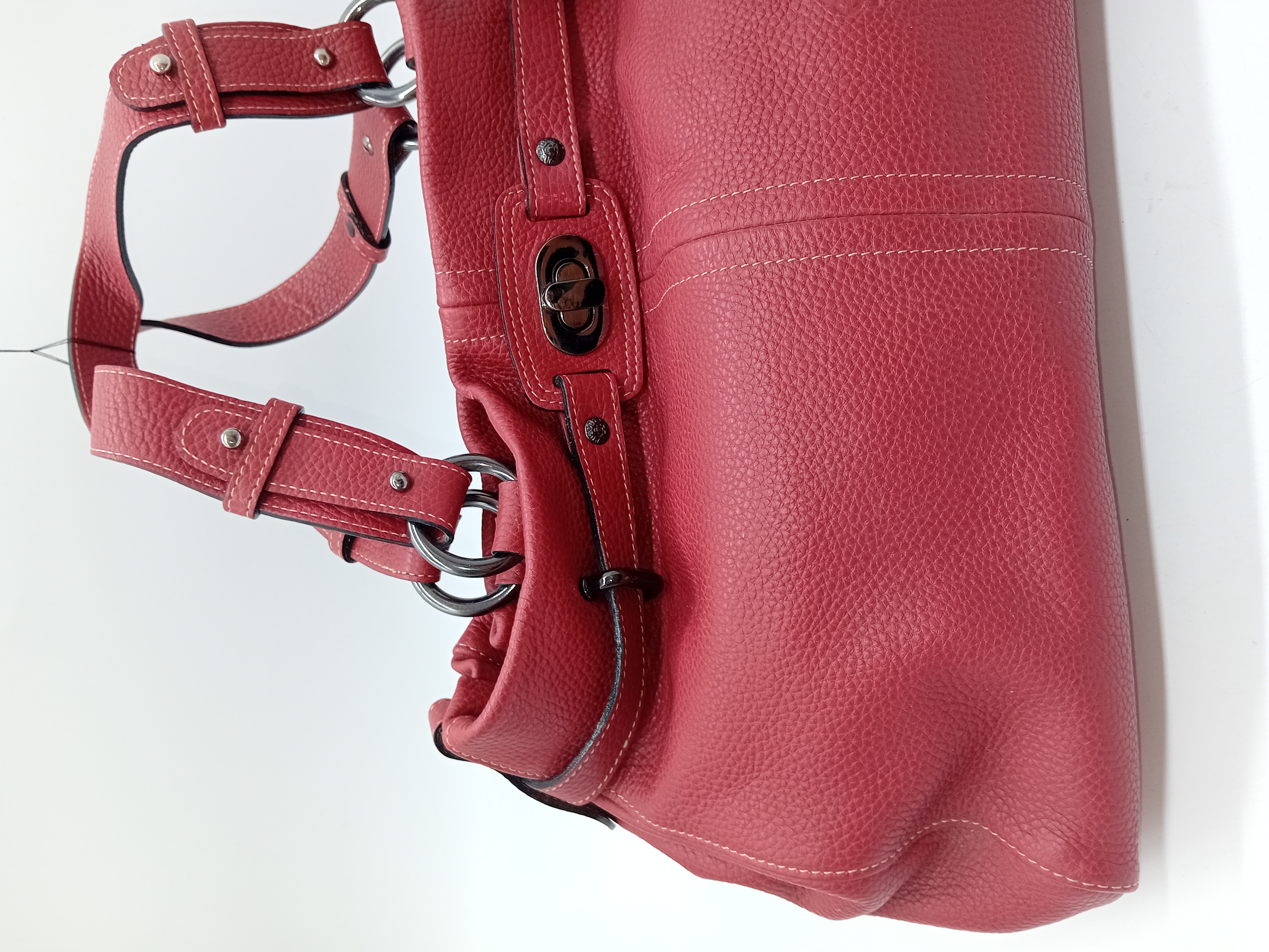 Sac À Main Cuir Rouge Nobody