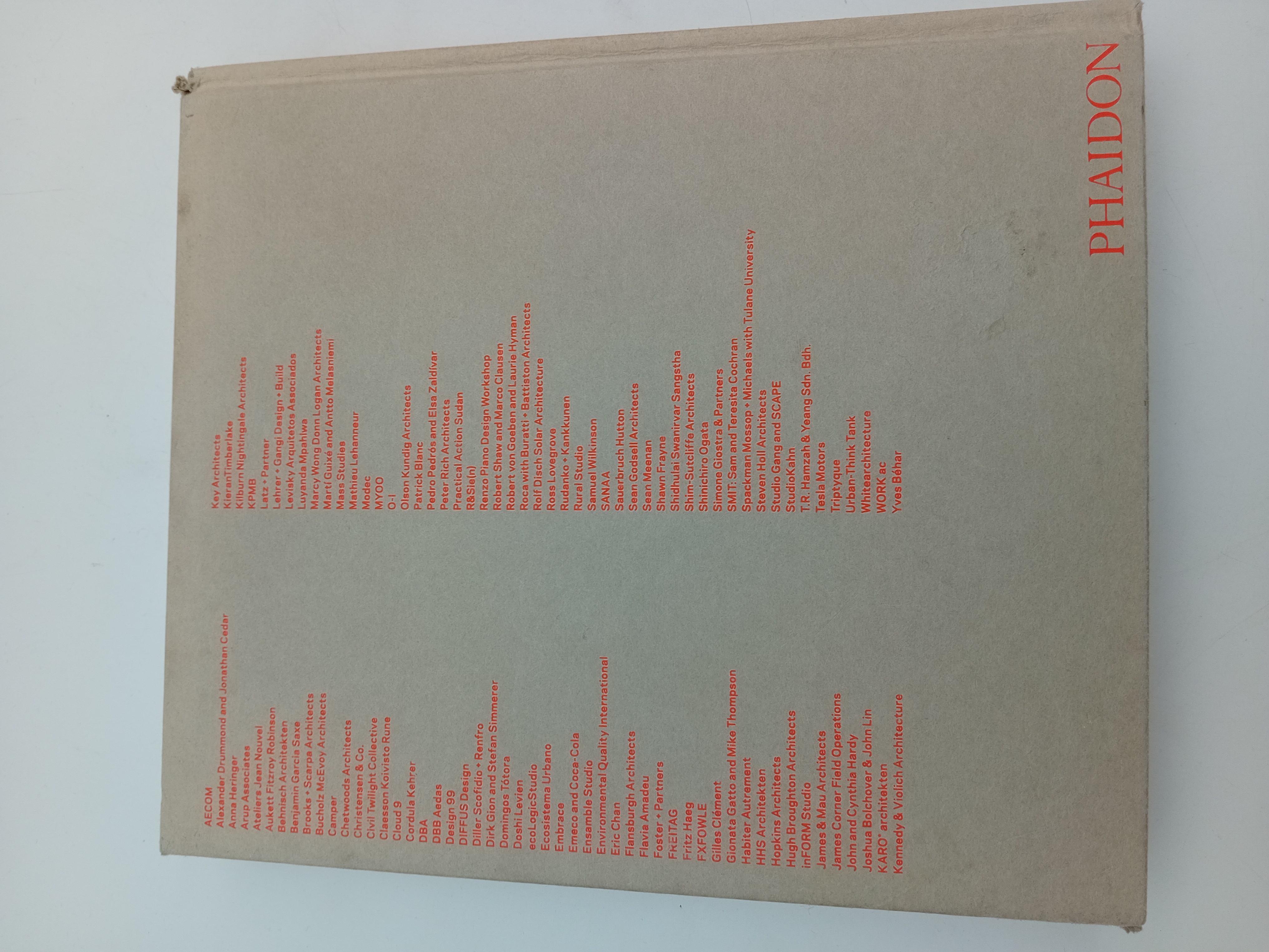 Livre Vitamin Green Phaidon Architecture Durable (BL906)
