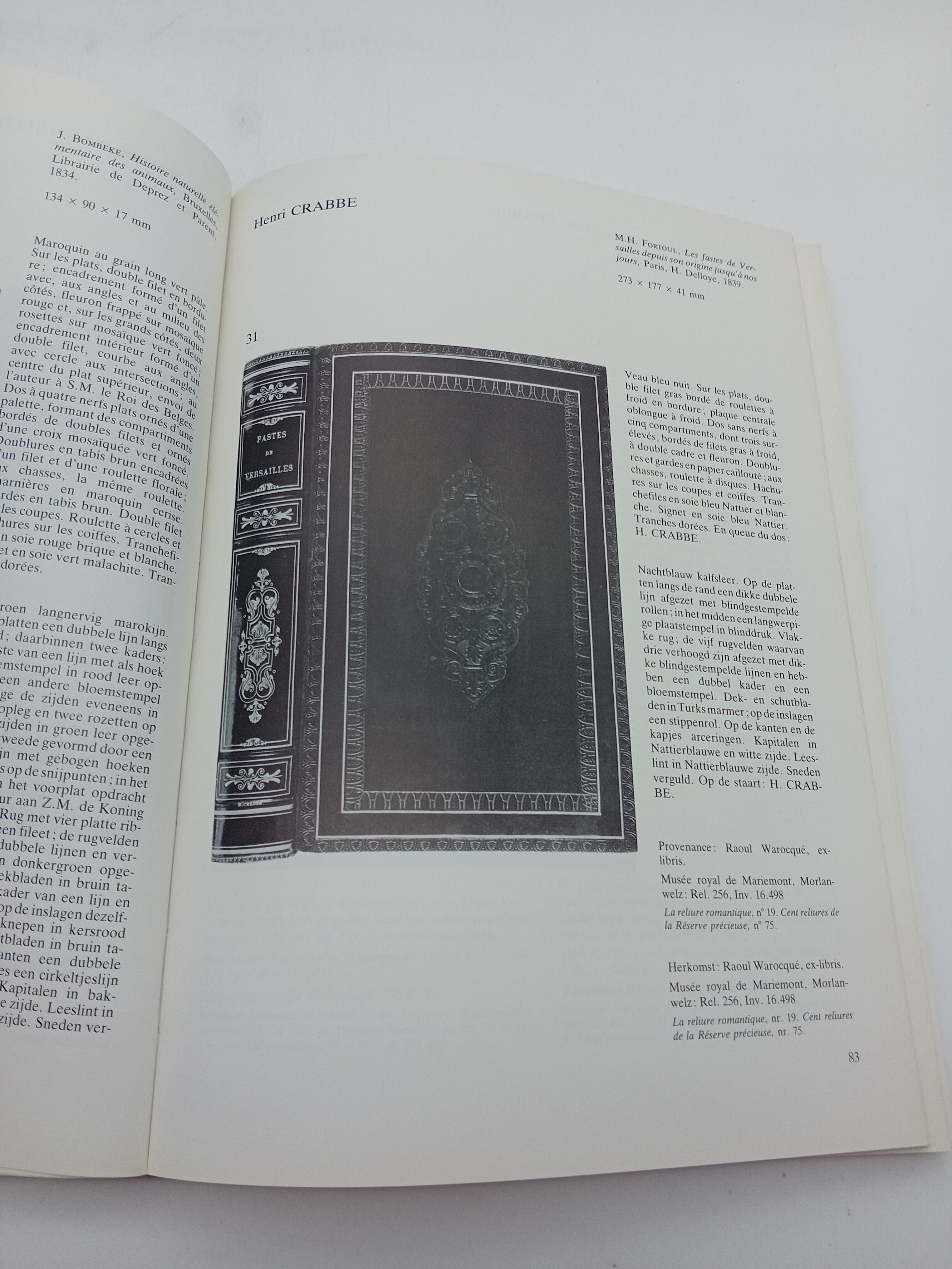 Livre La Reliure En Belgique Xixe Xxe Siècles (BL924)