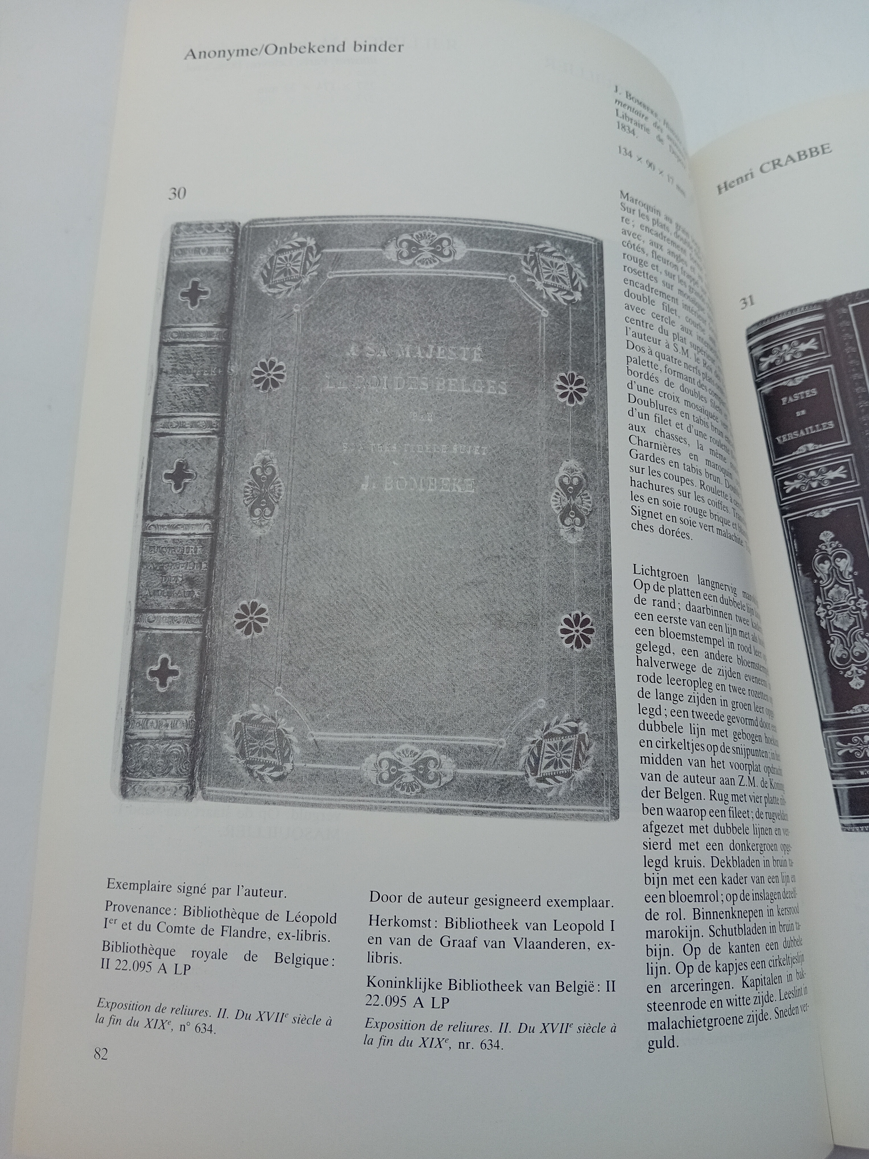 Livre La Reliure En Belgique Xixe Xxe Siècles (BL924)
