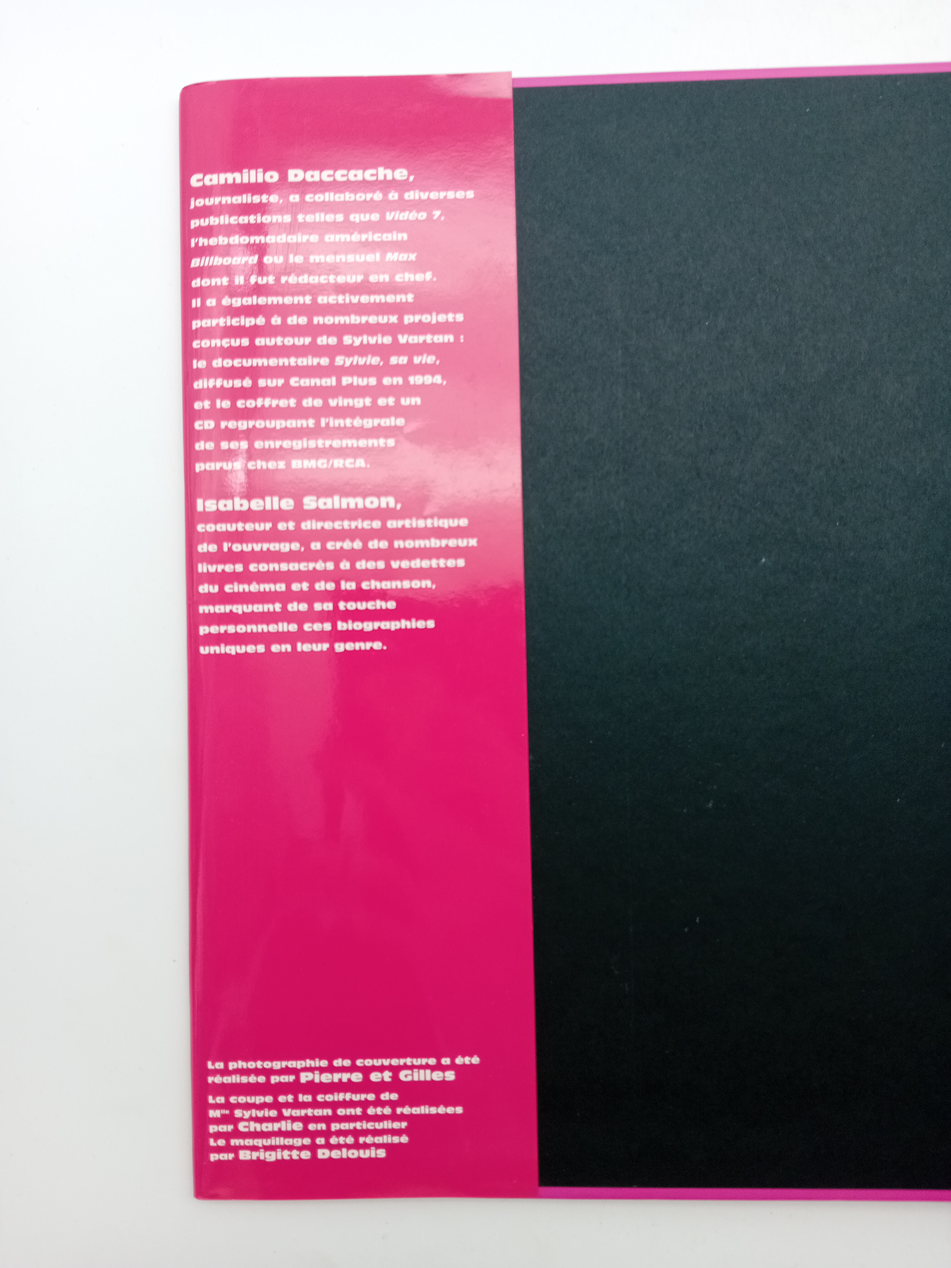 Livre Biographique Sylvie Vartan (BL927)