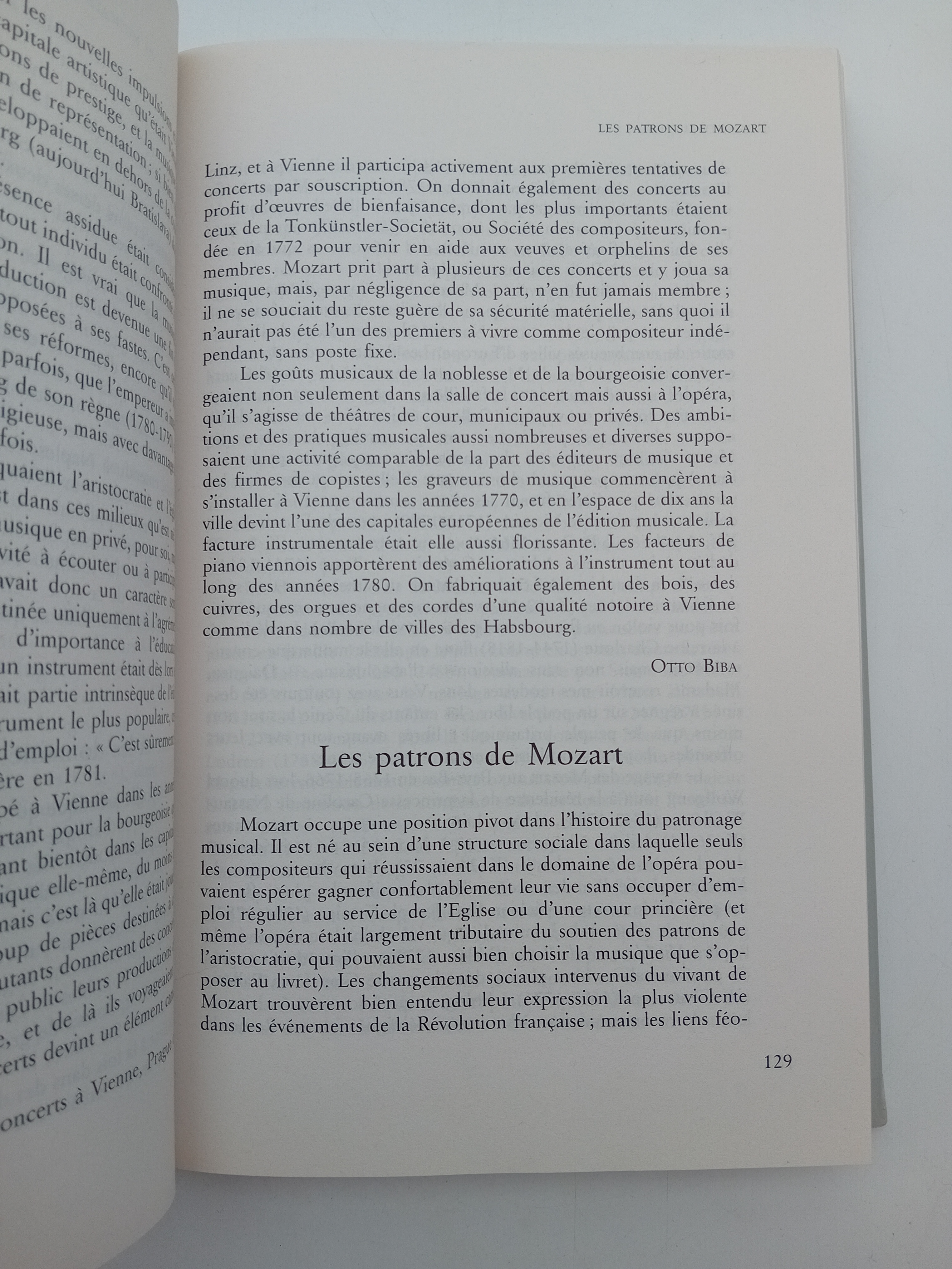 Dictionnaire Mozart Jc Lattès (BL928)