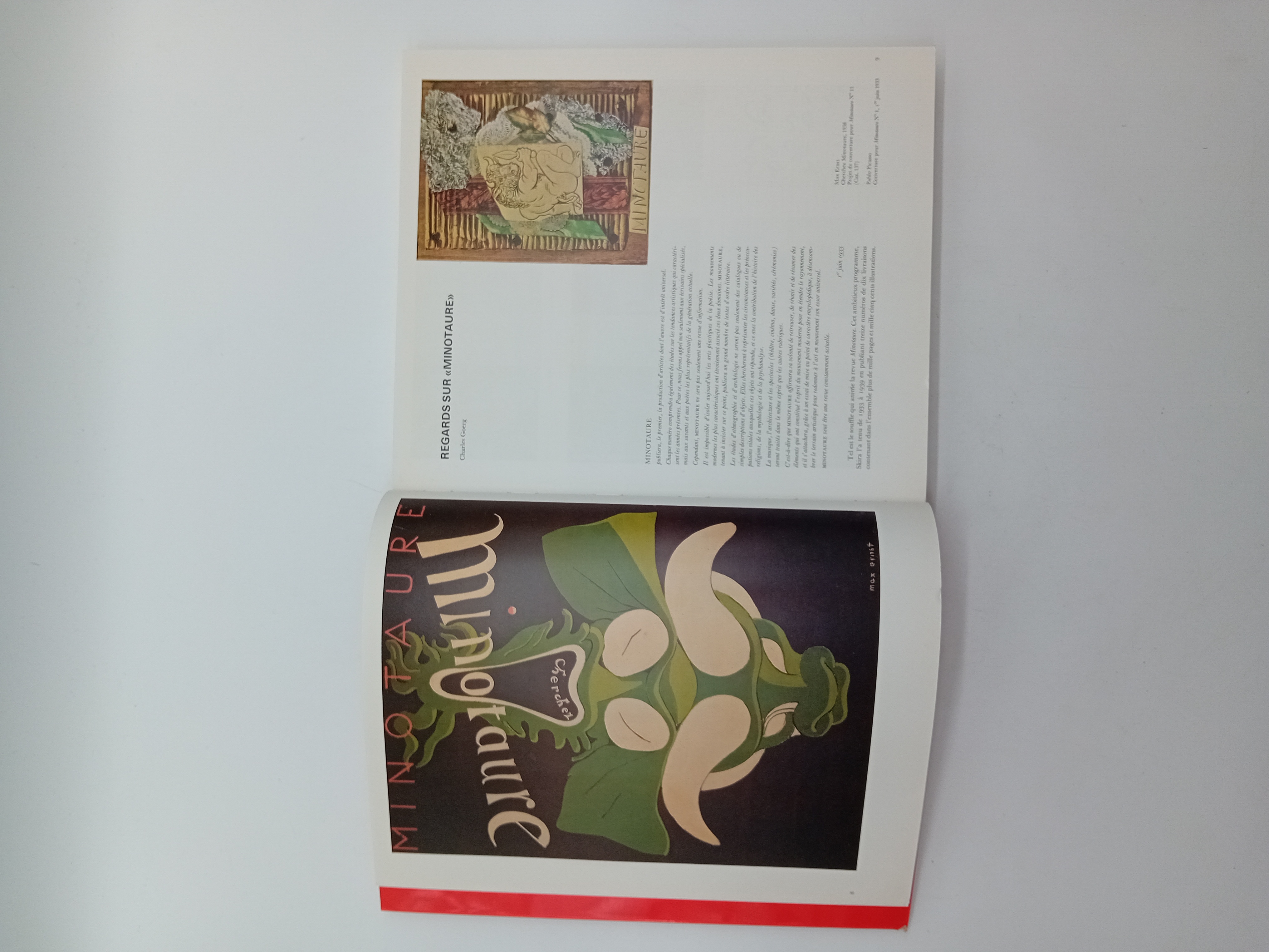 Livre Art Regards Sur Minotaure (BL935)