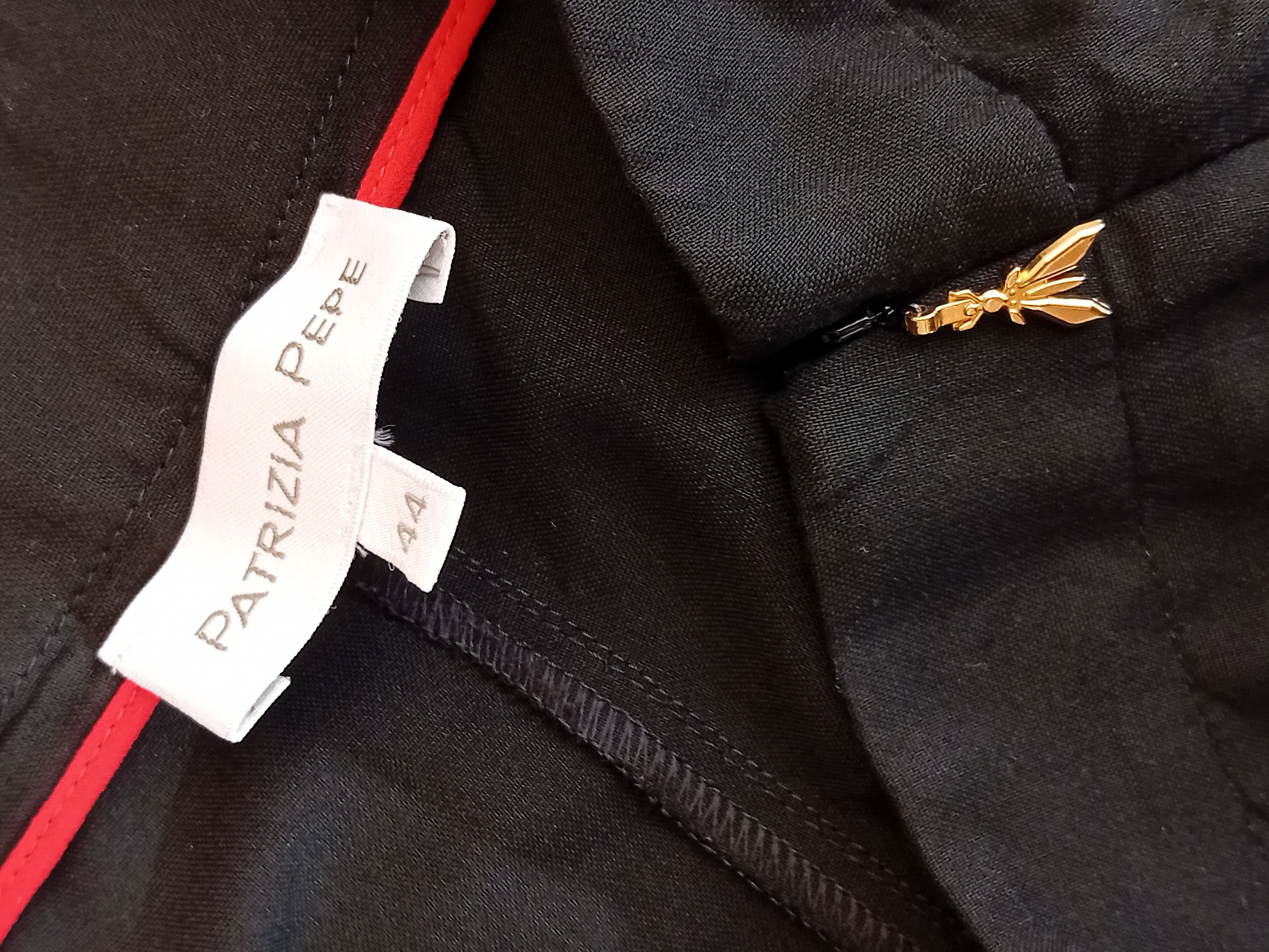 Pantalon Chic Noir Patrizia Pepe