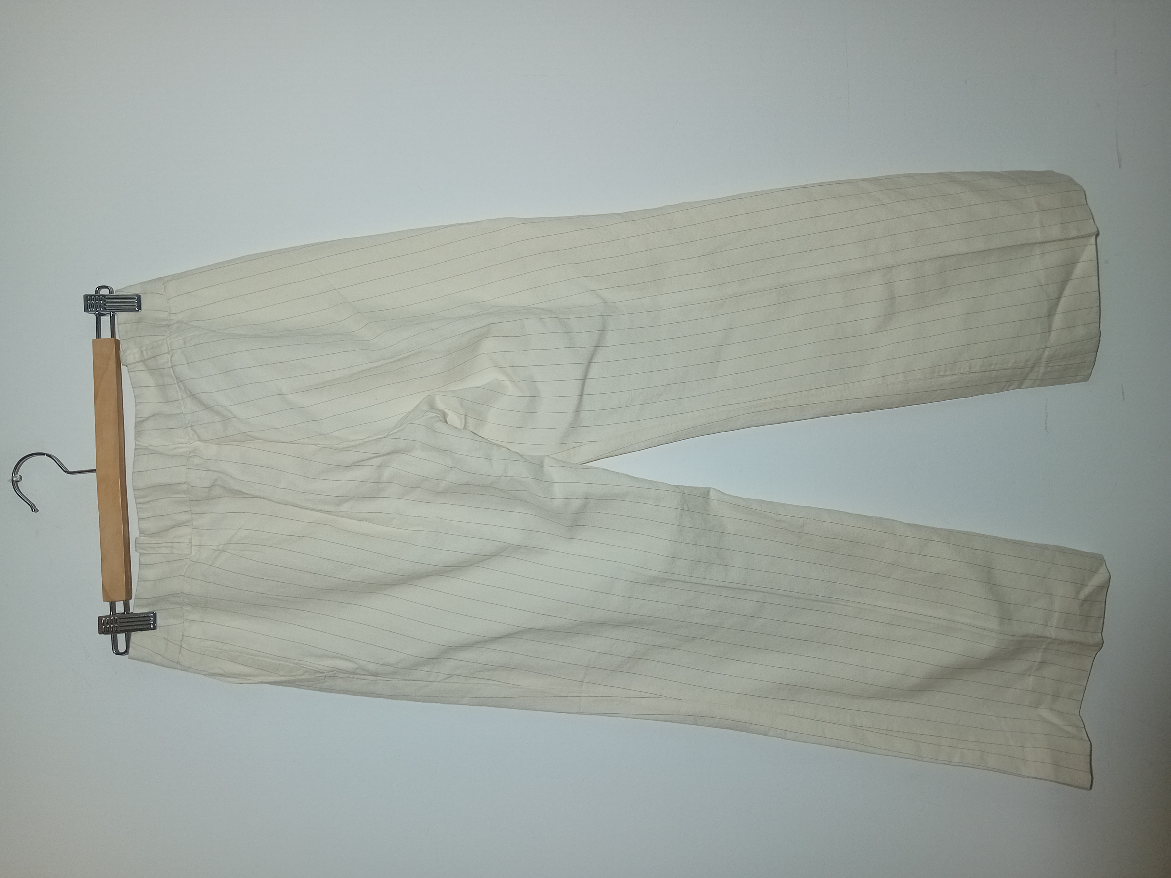 Pantalon Large Rayé Nougat London
