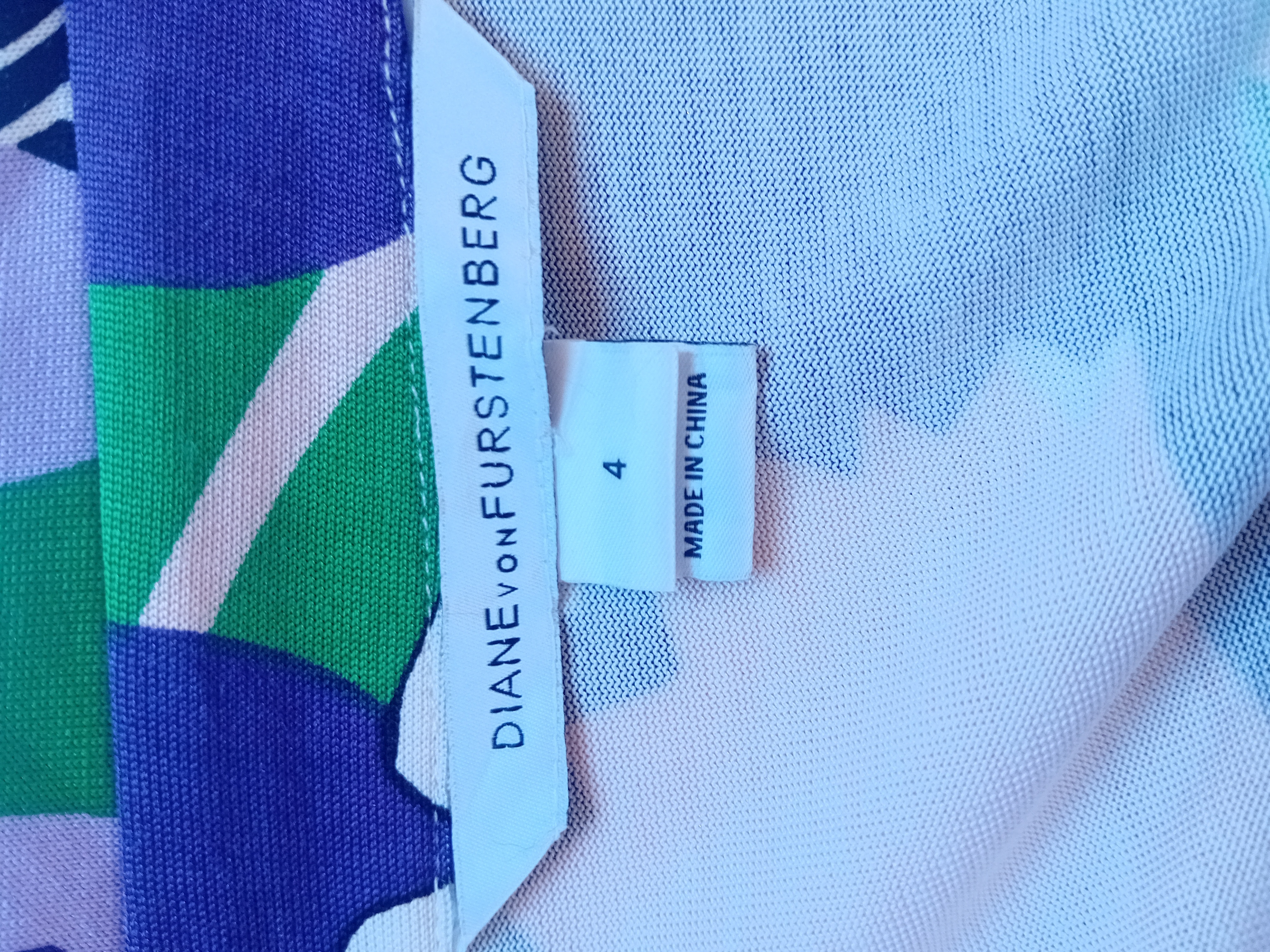 Robe Portefeuille Diane Von Furstenberg Soie