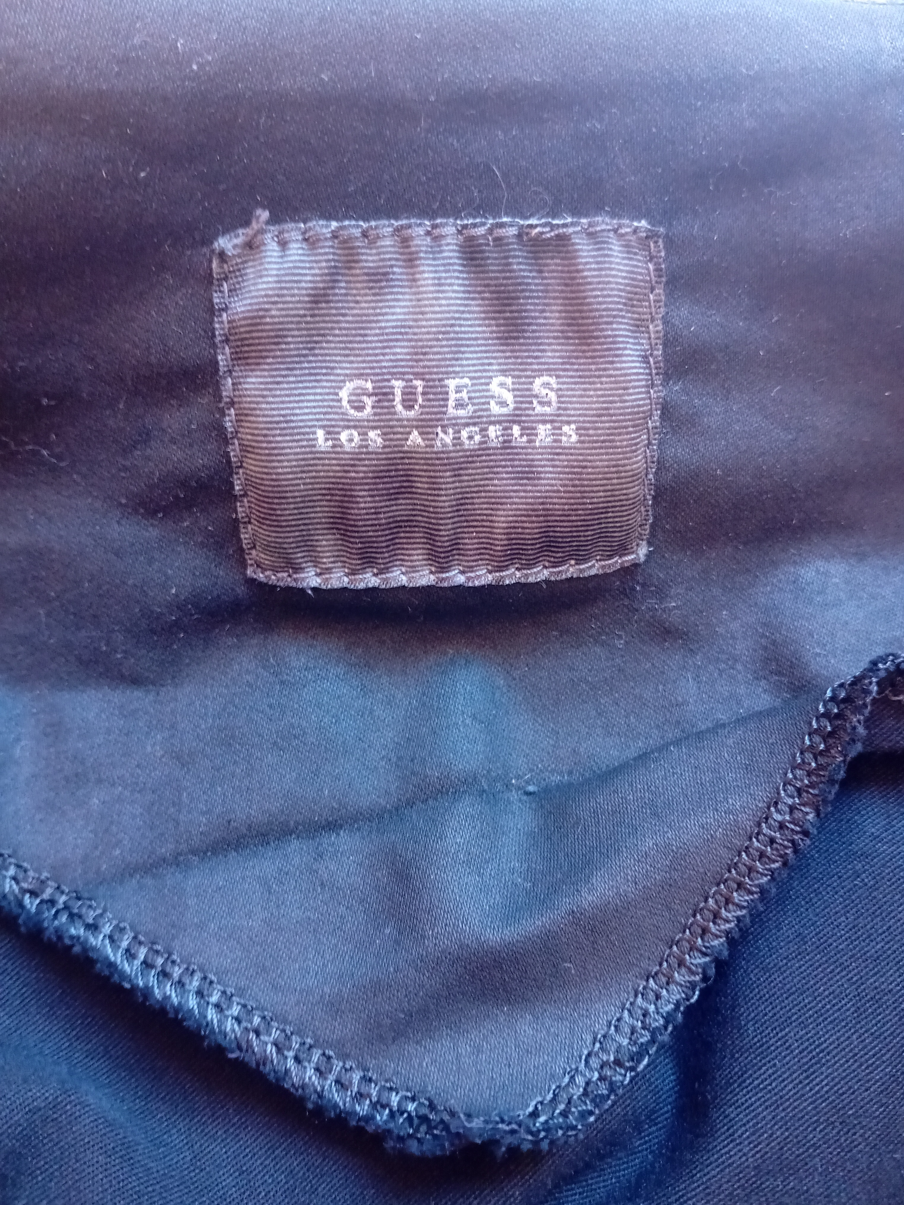 Veste Style Motard Noire Guess M