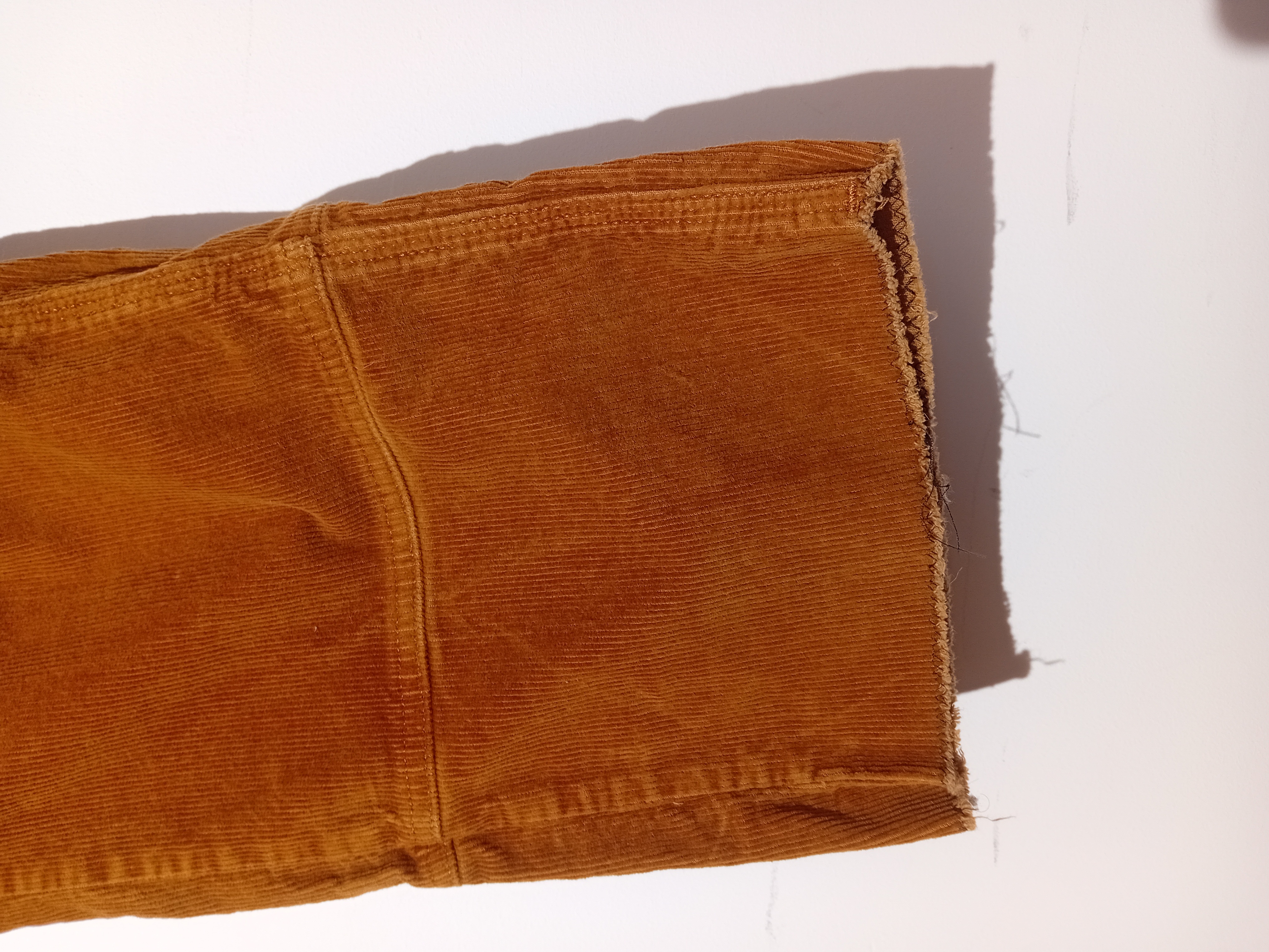 Pantalon large en velours côtelé marron BDG