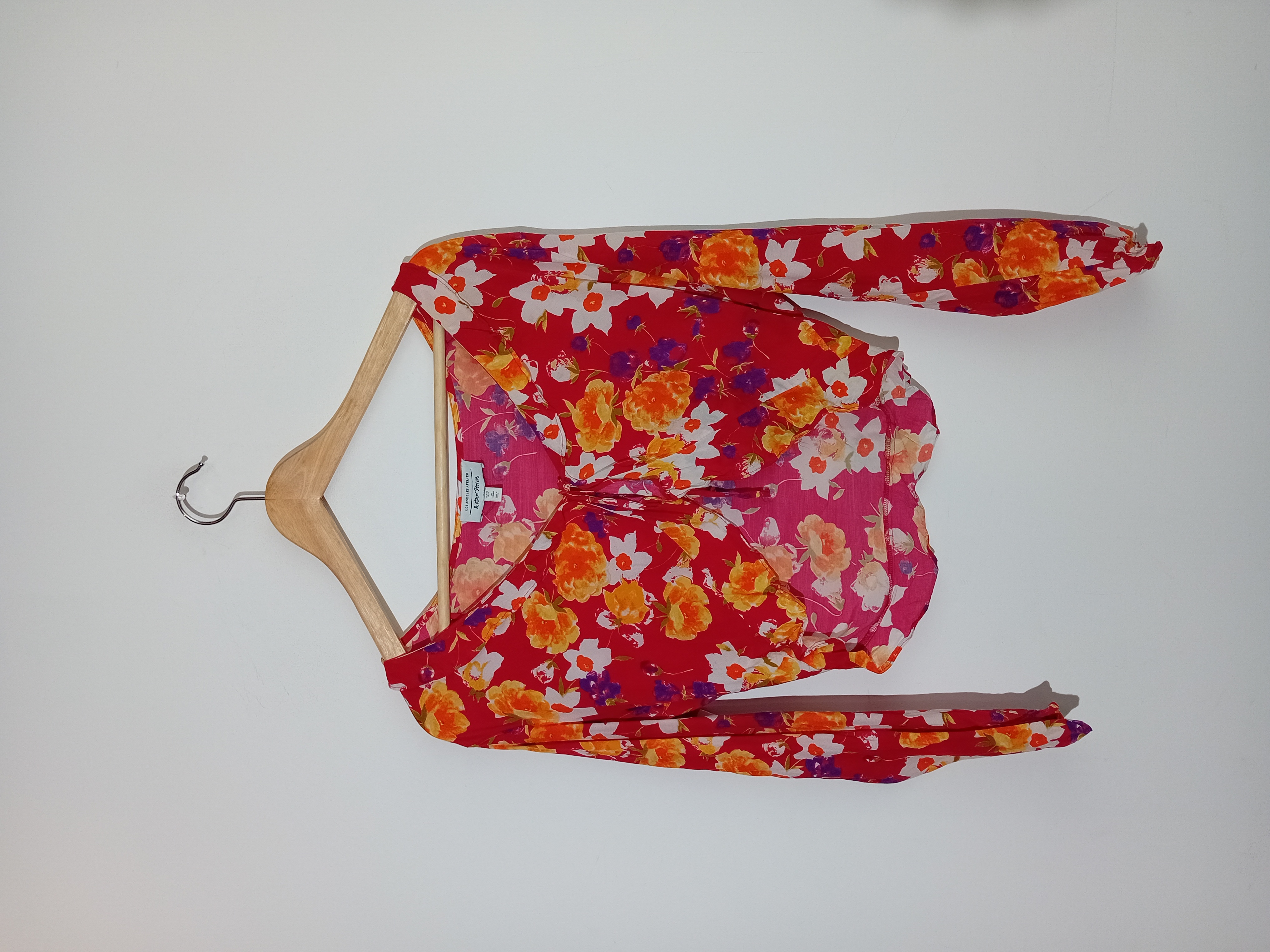 Top fleuri rouge & Other Stories