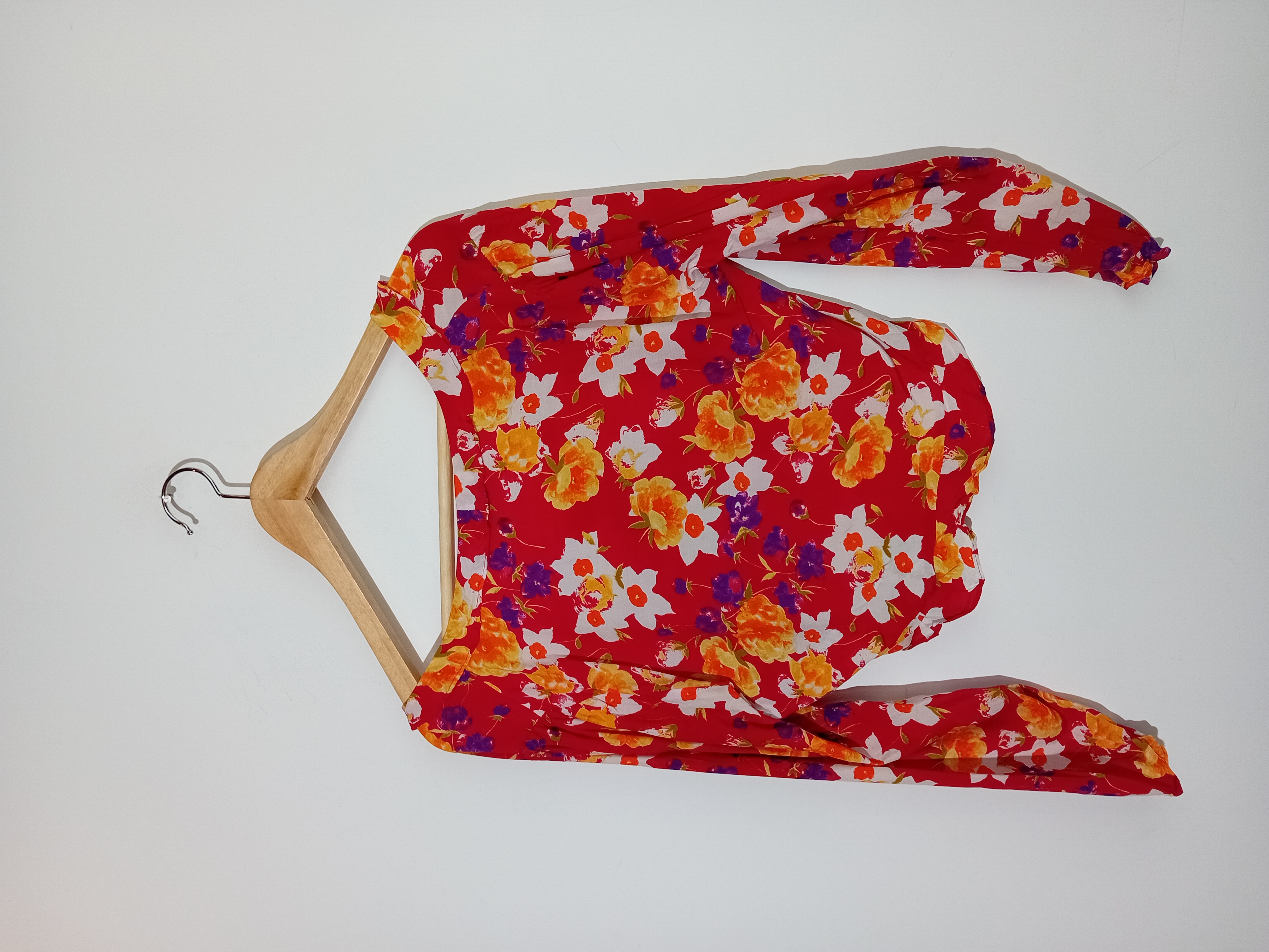 Top fleuri rouge & Other Stories