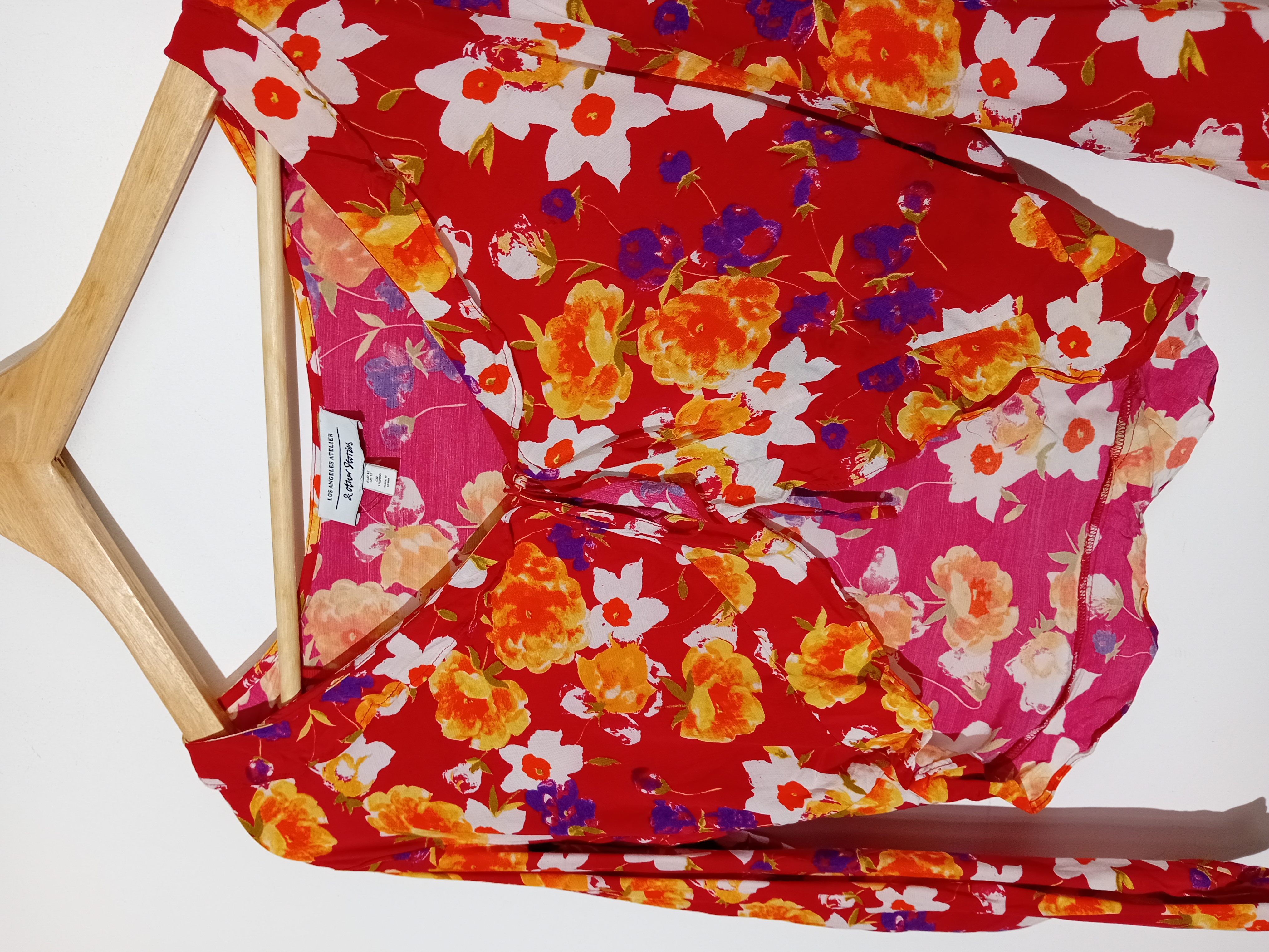 Top fleuri rouge & Other Stories