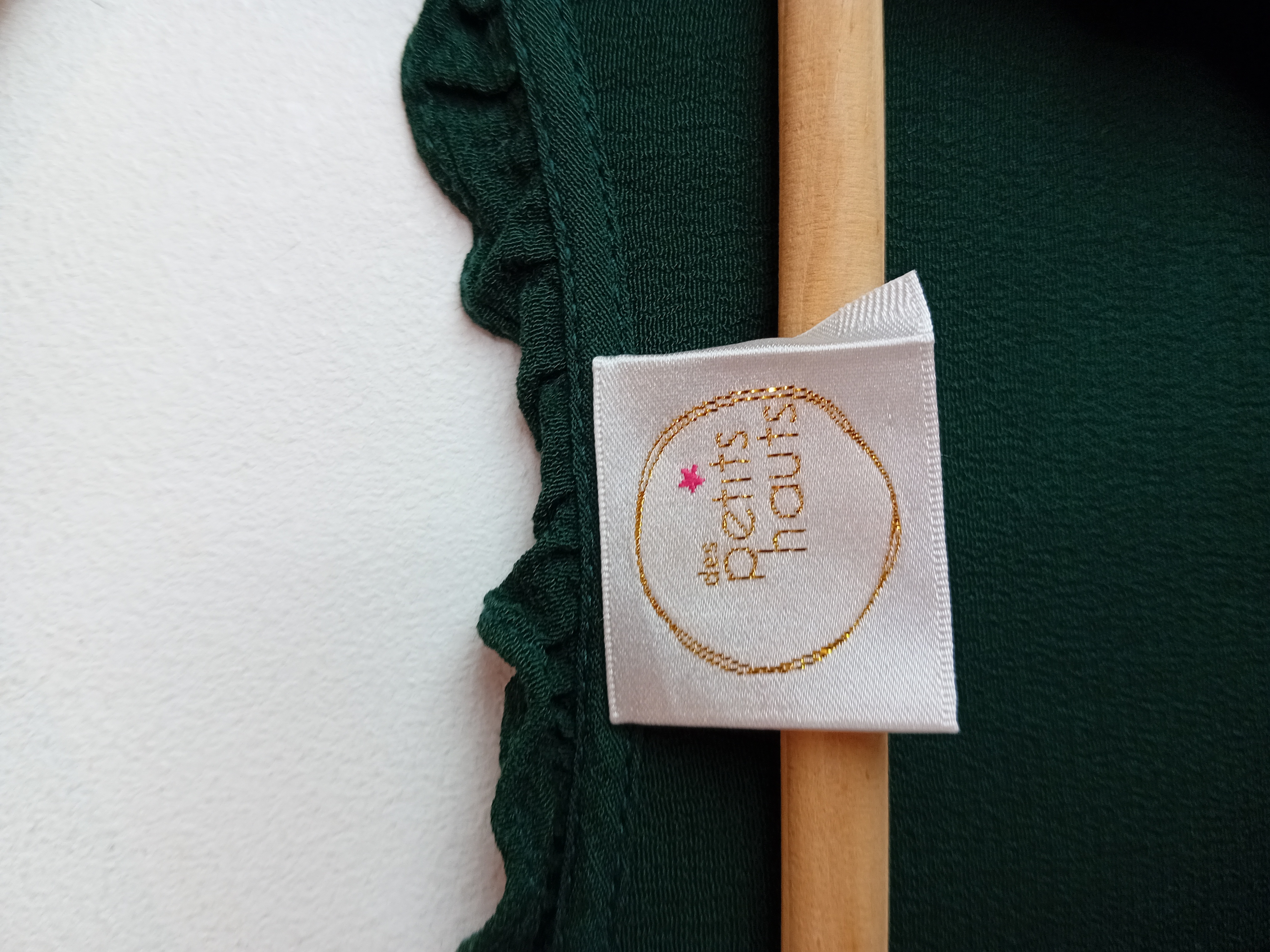 Robe Courte Vert Sapin Des Petits Hauts