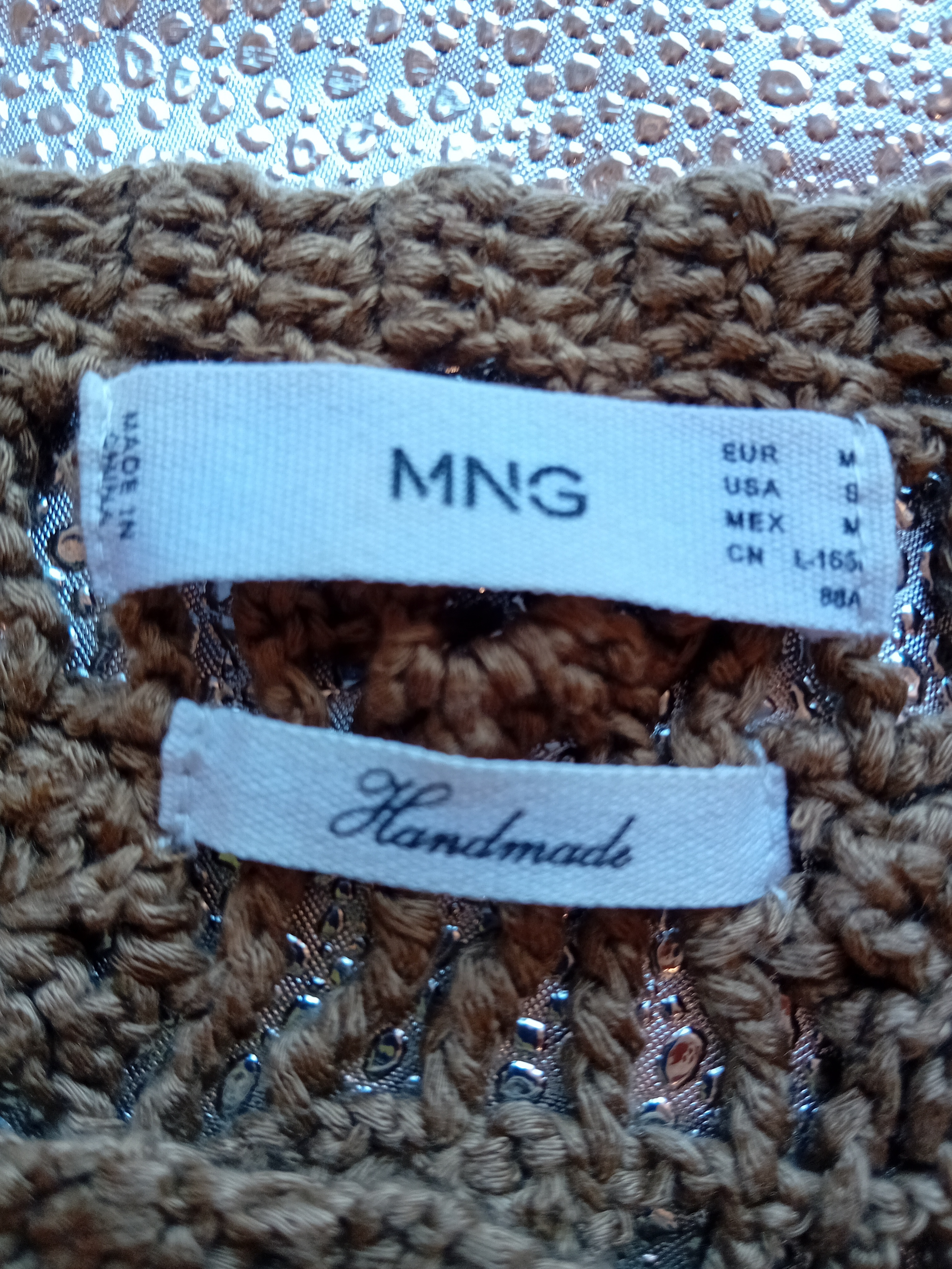 Top Crochet Mango M