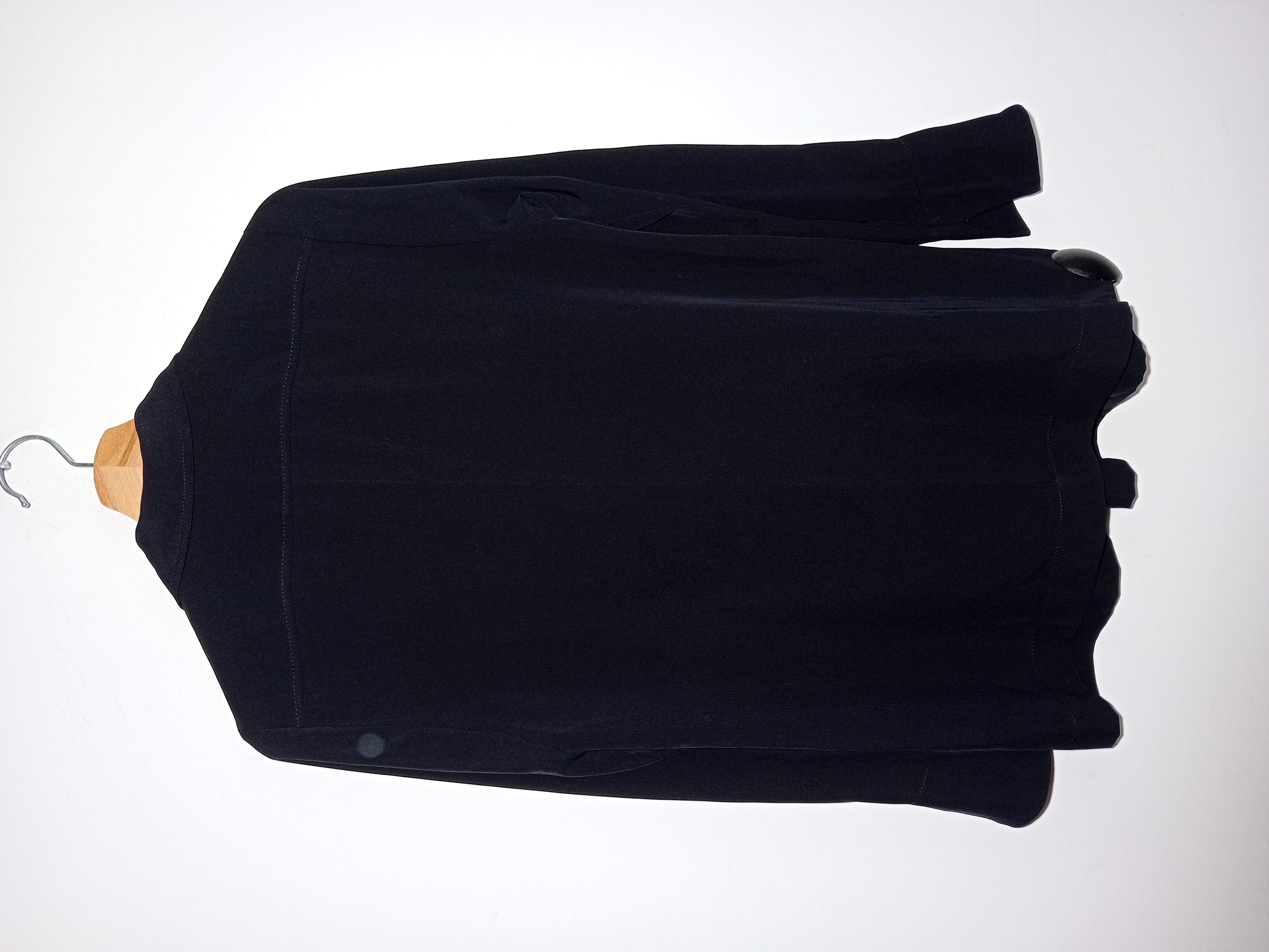 Veste Légère Fluide Noire Sandro Ferrone
