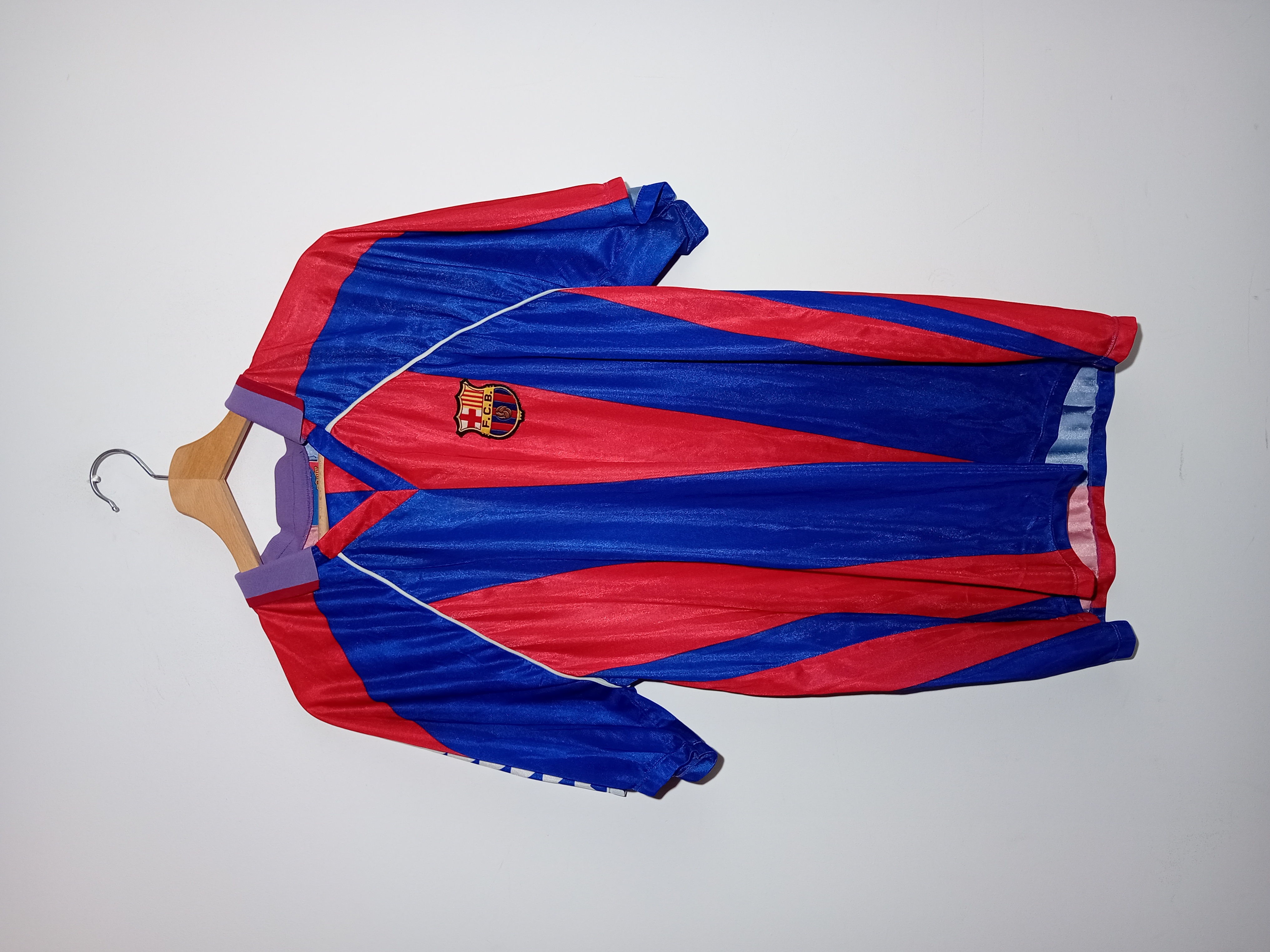 Maillot De Foot Vintage Fc Barcelona 8