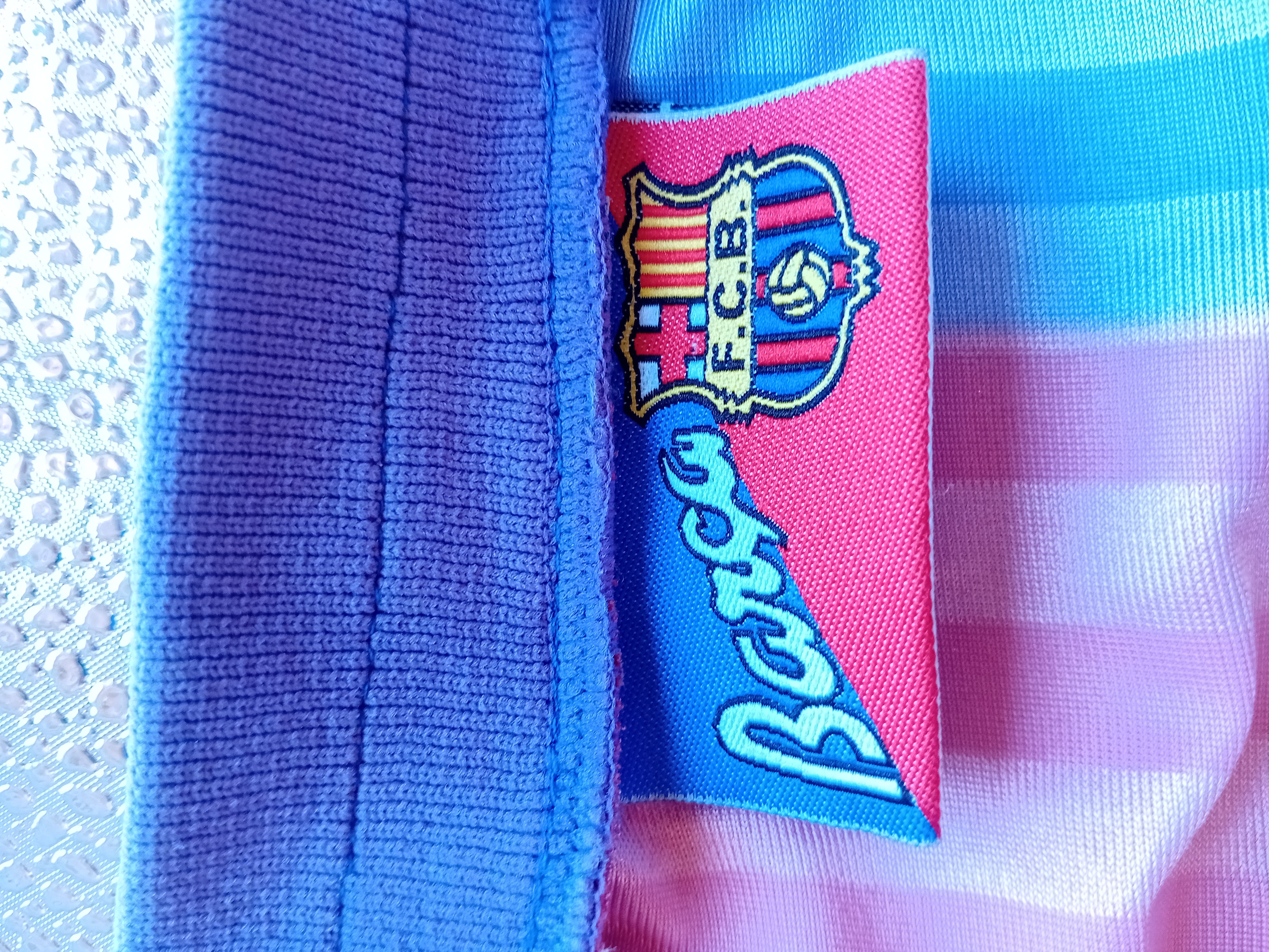Maillot De Foot Vintage Fc Barcelona 8