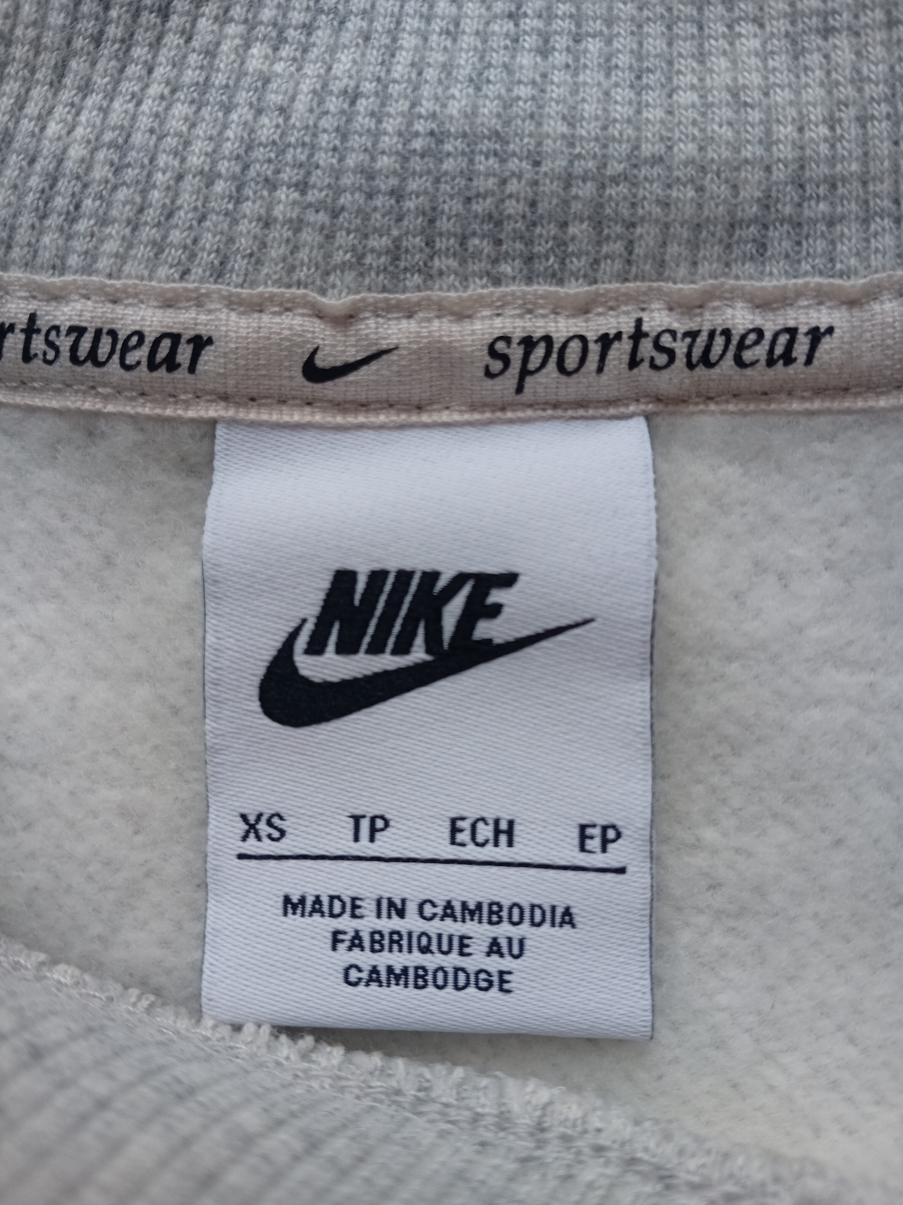 Sweat Gris Nike Sportswear