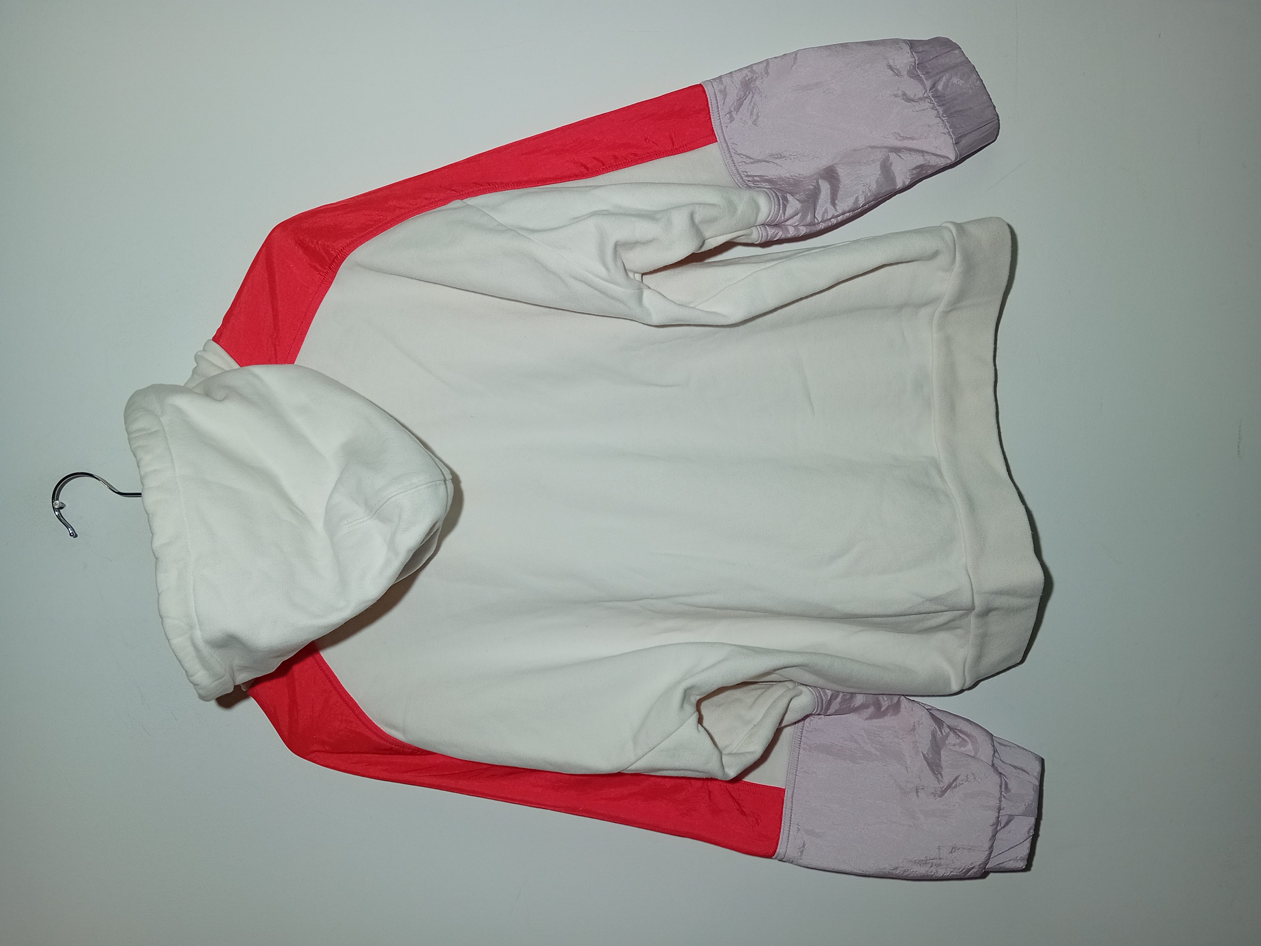 Hoodie Levi's Color Block Blanc Rouge Lilas