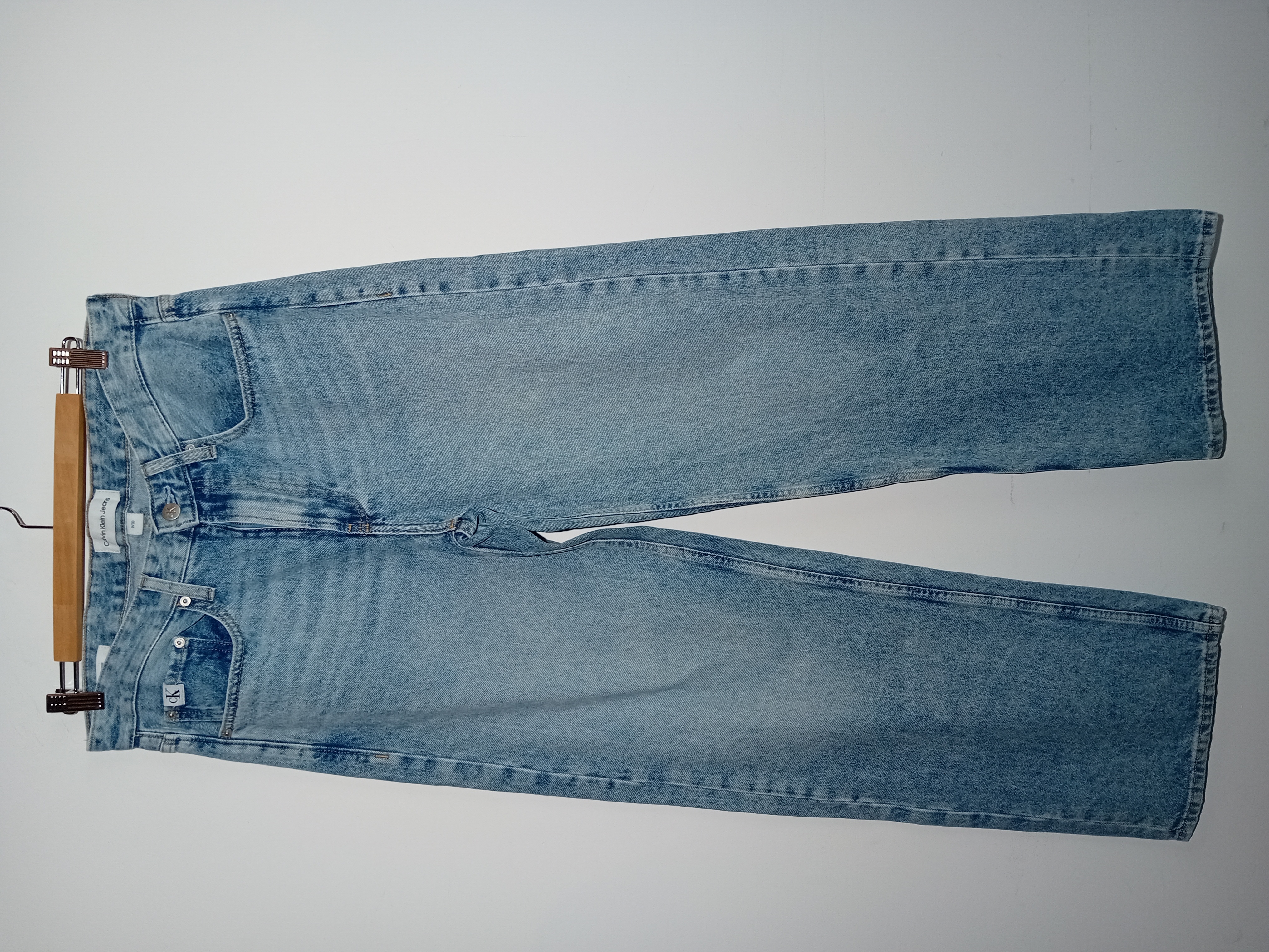 Jean Droit Calvin Klein W30 Bleu Clair