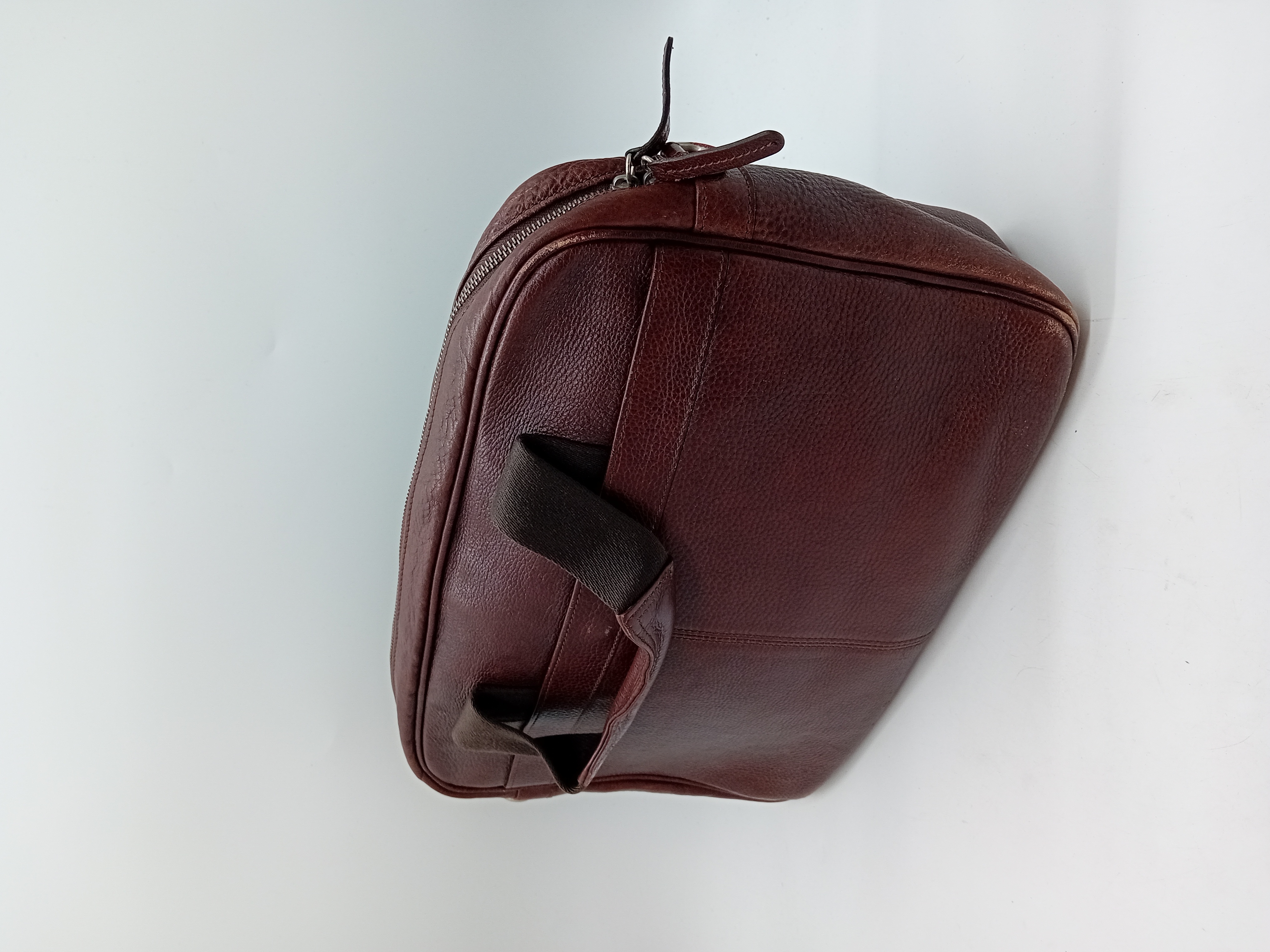 Sacoche ordinateur en cuir marron Mac Douglas