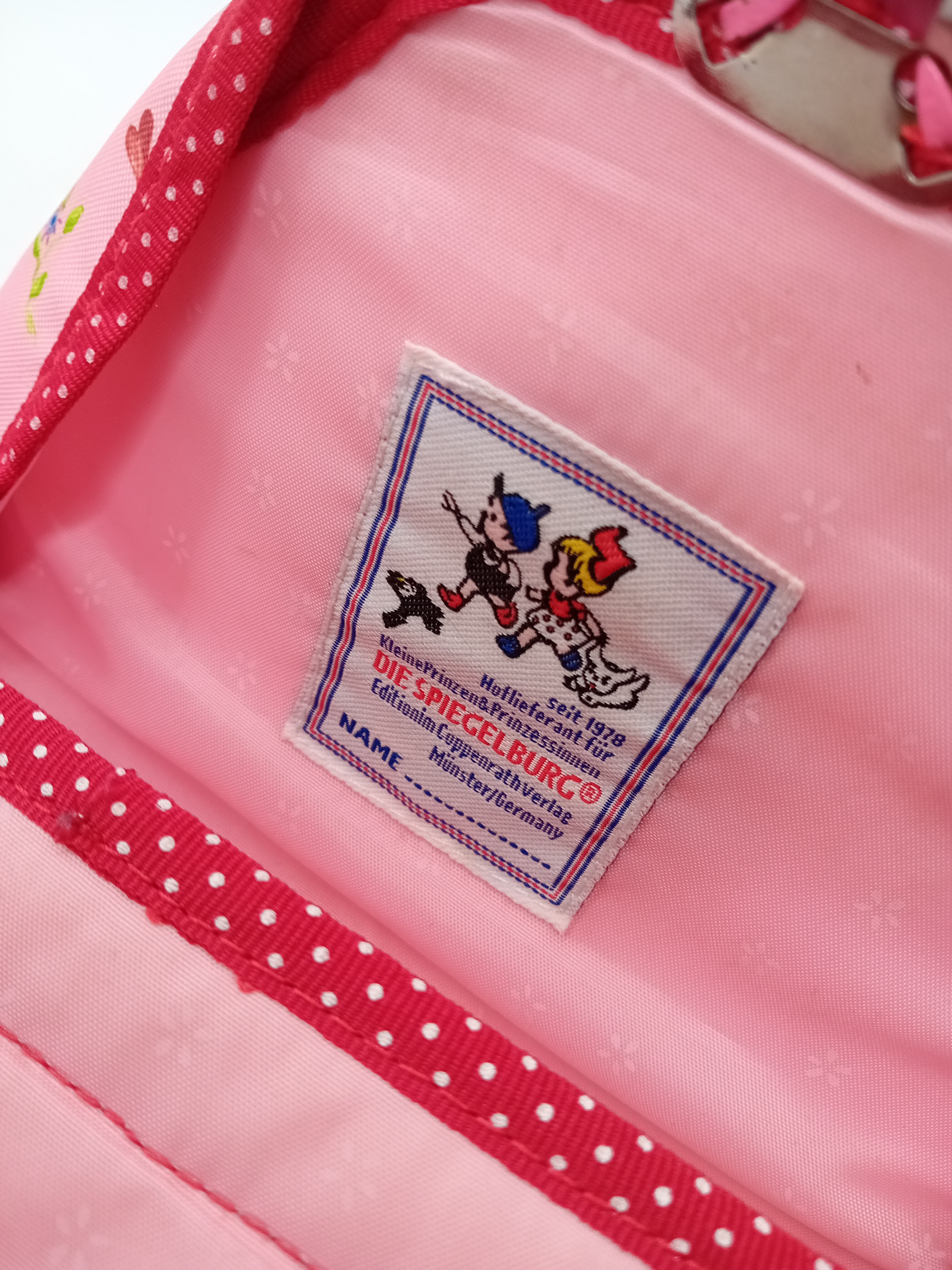 Sac à dos enfant rose Princesse Lillifee