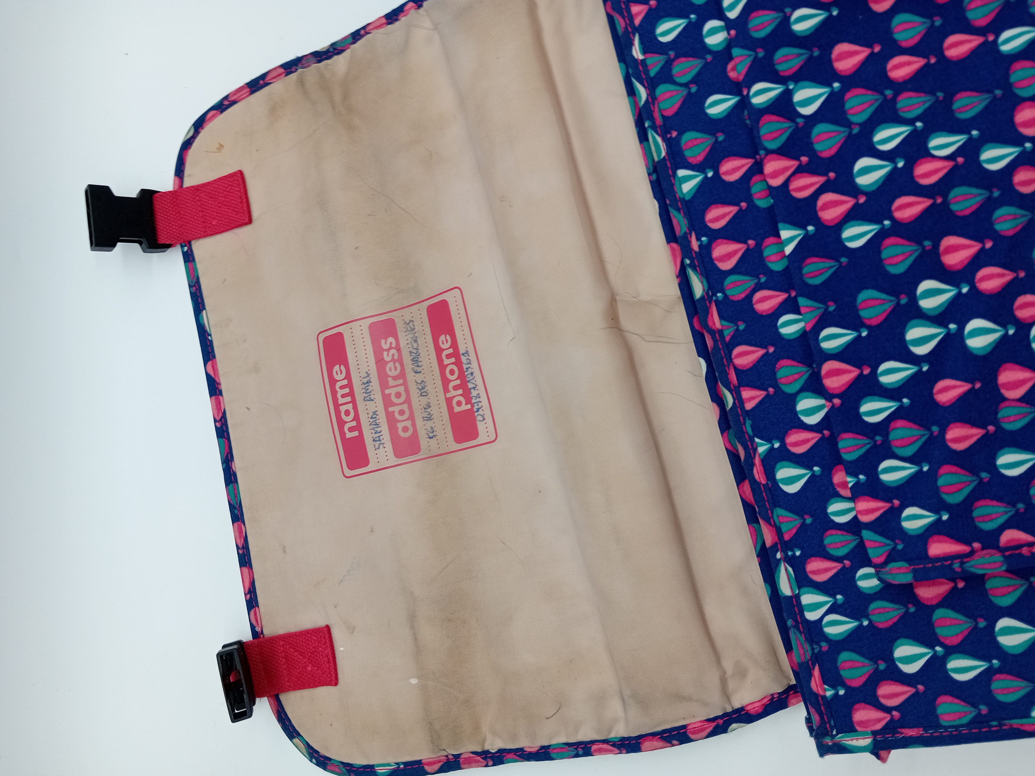Cartable Kipling Montgolfières