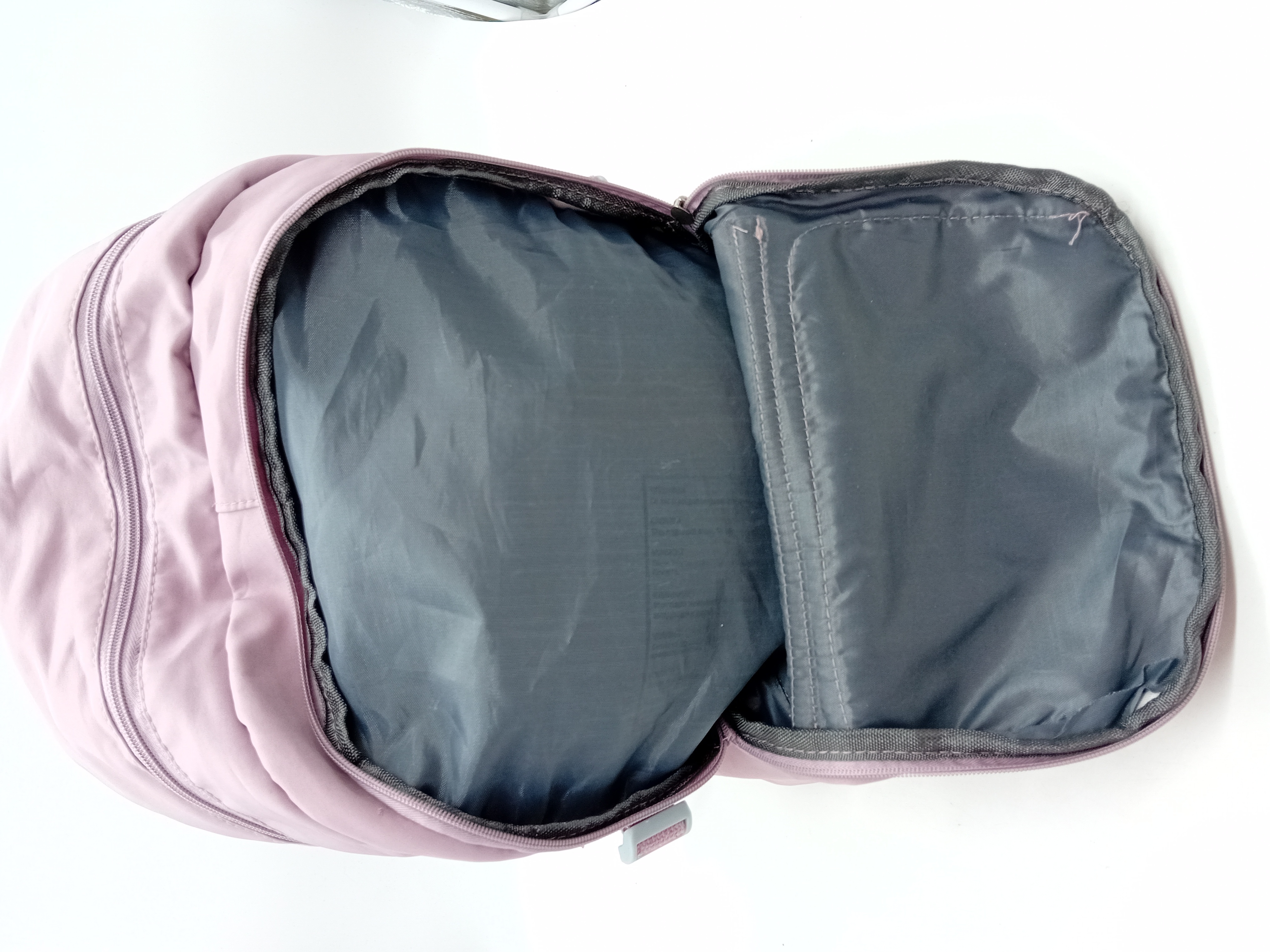 Sac à dos rose multi-poches