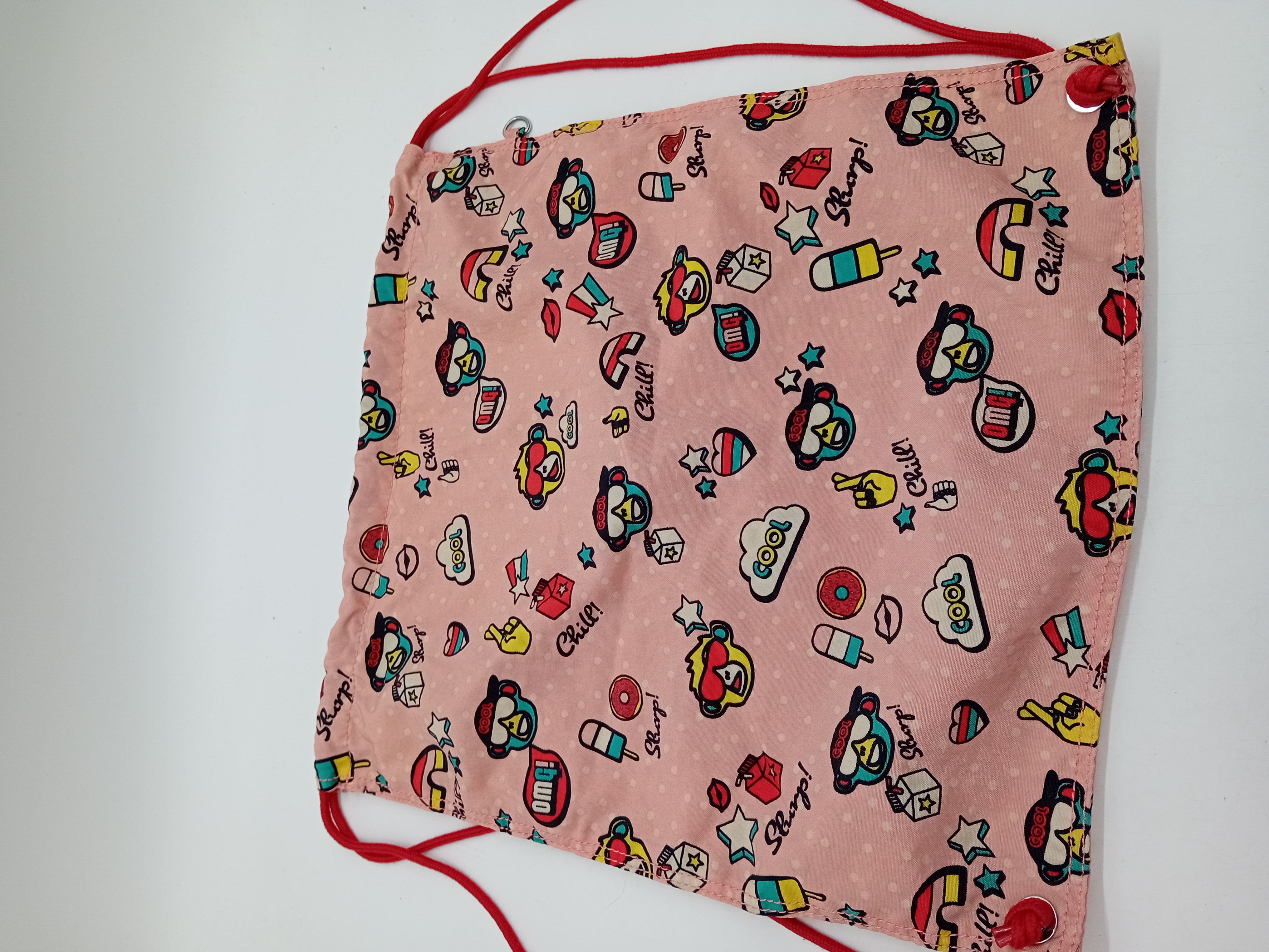 Lot De 2 Sacs À Cordon Kipling Rose