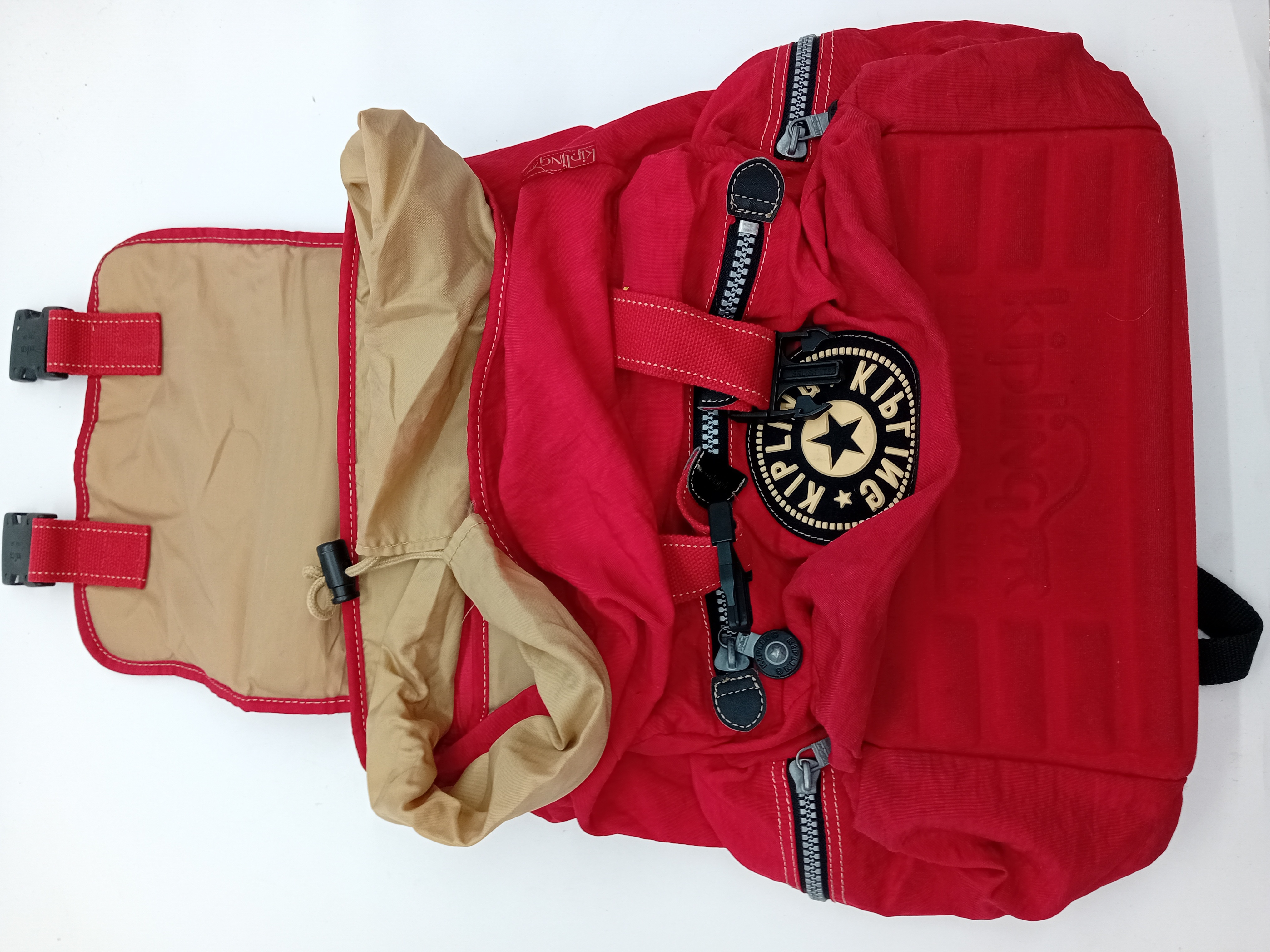 Sac À Dos Kipling Rouge