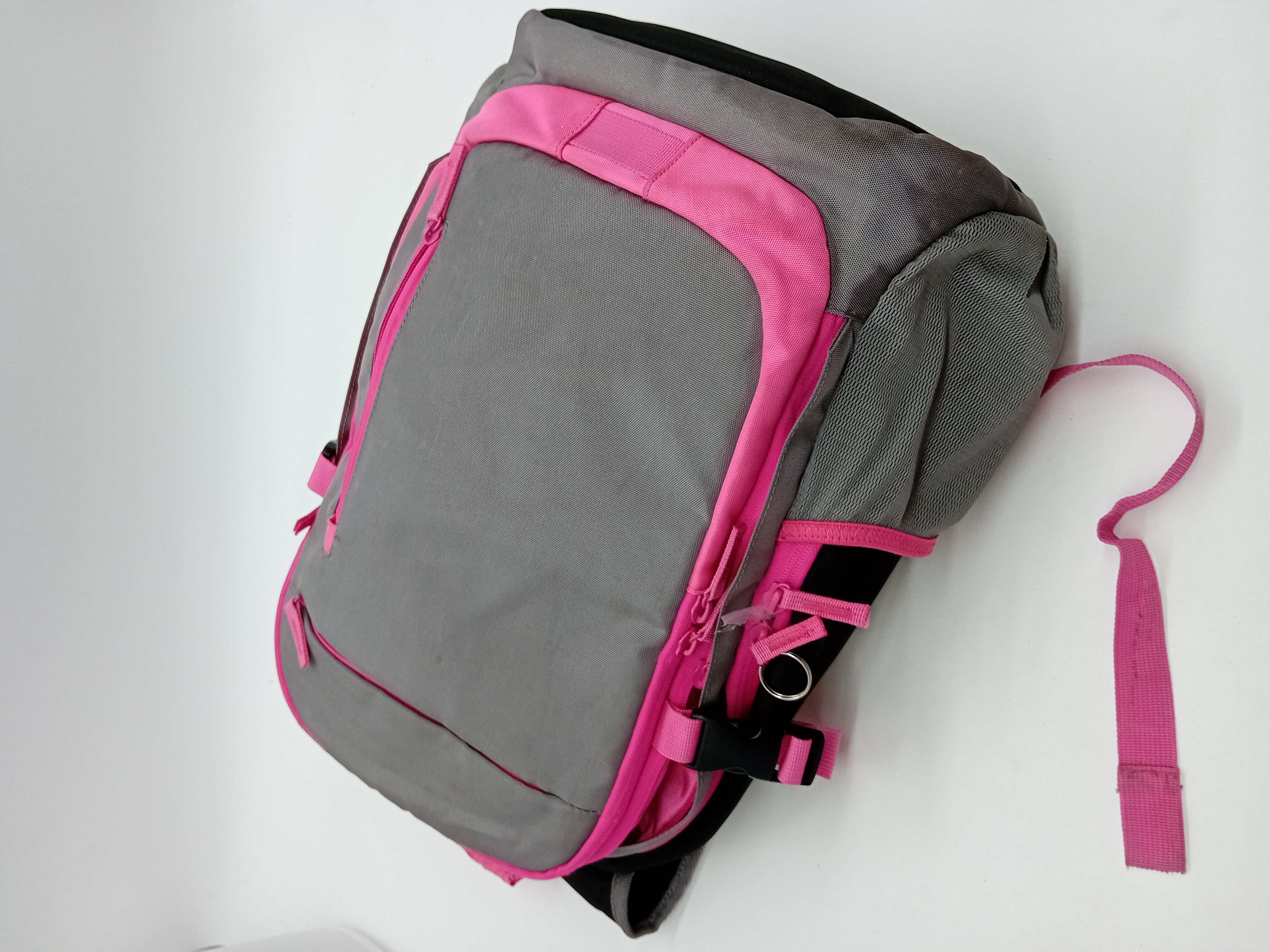 Sac À Dos Randonnée Gris Et Rose