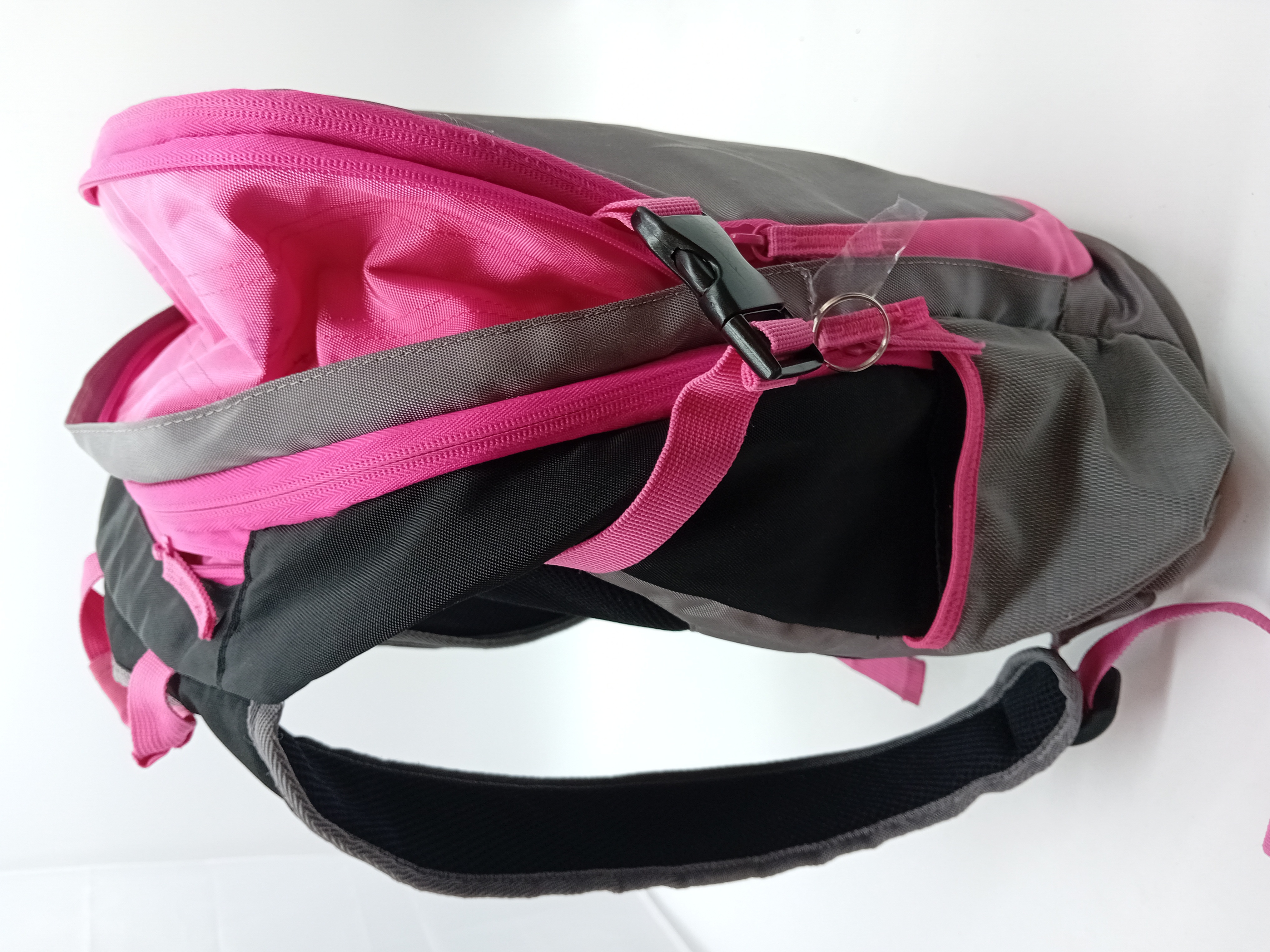 Sac À Dos Randonnée Gris Et Rose