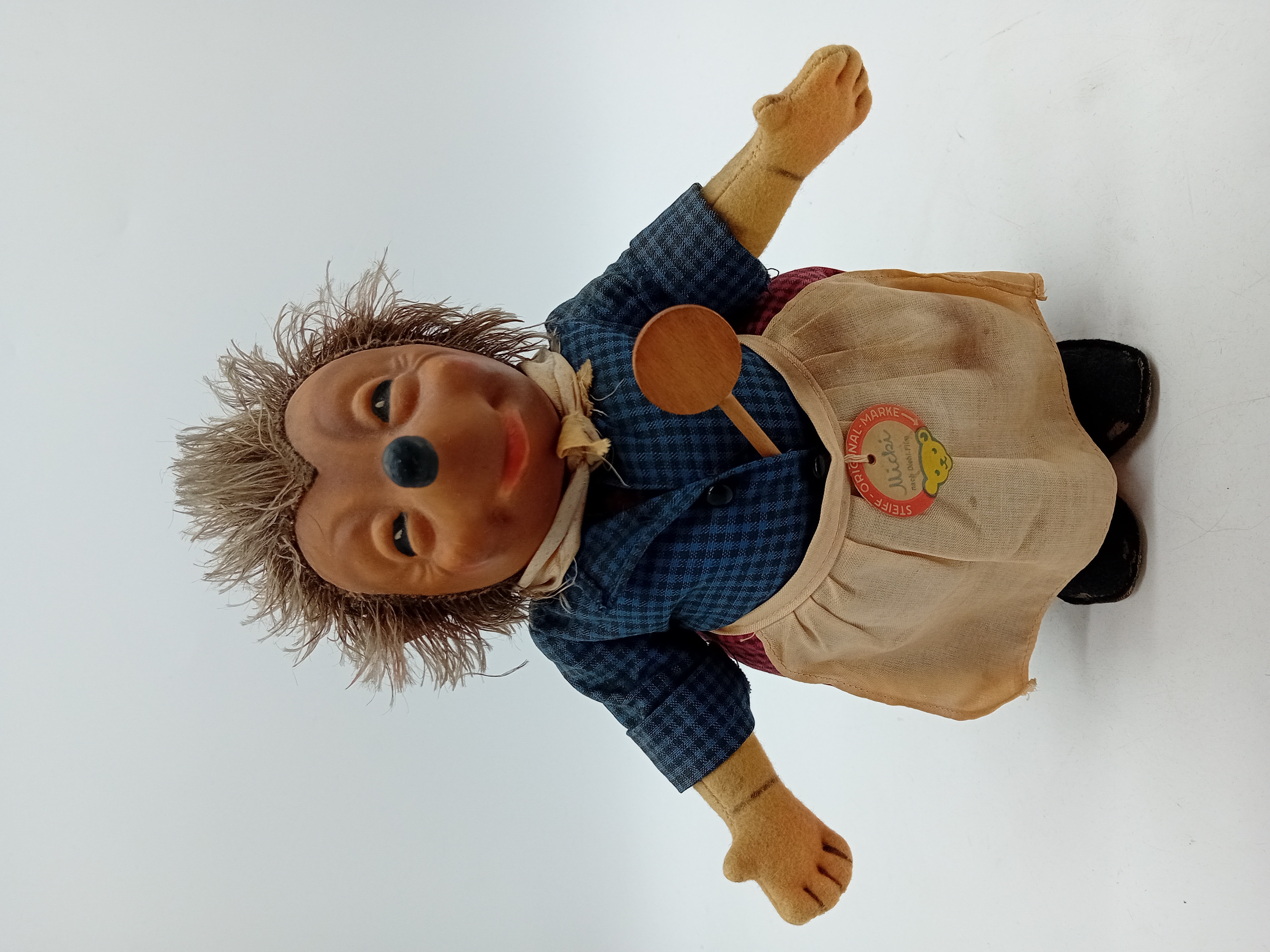 Lot De 3 Poupées Vintage Steiff Mecki Macki Micki