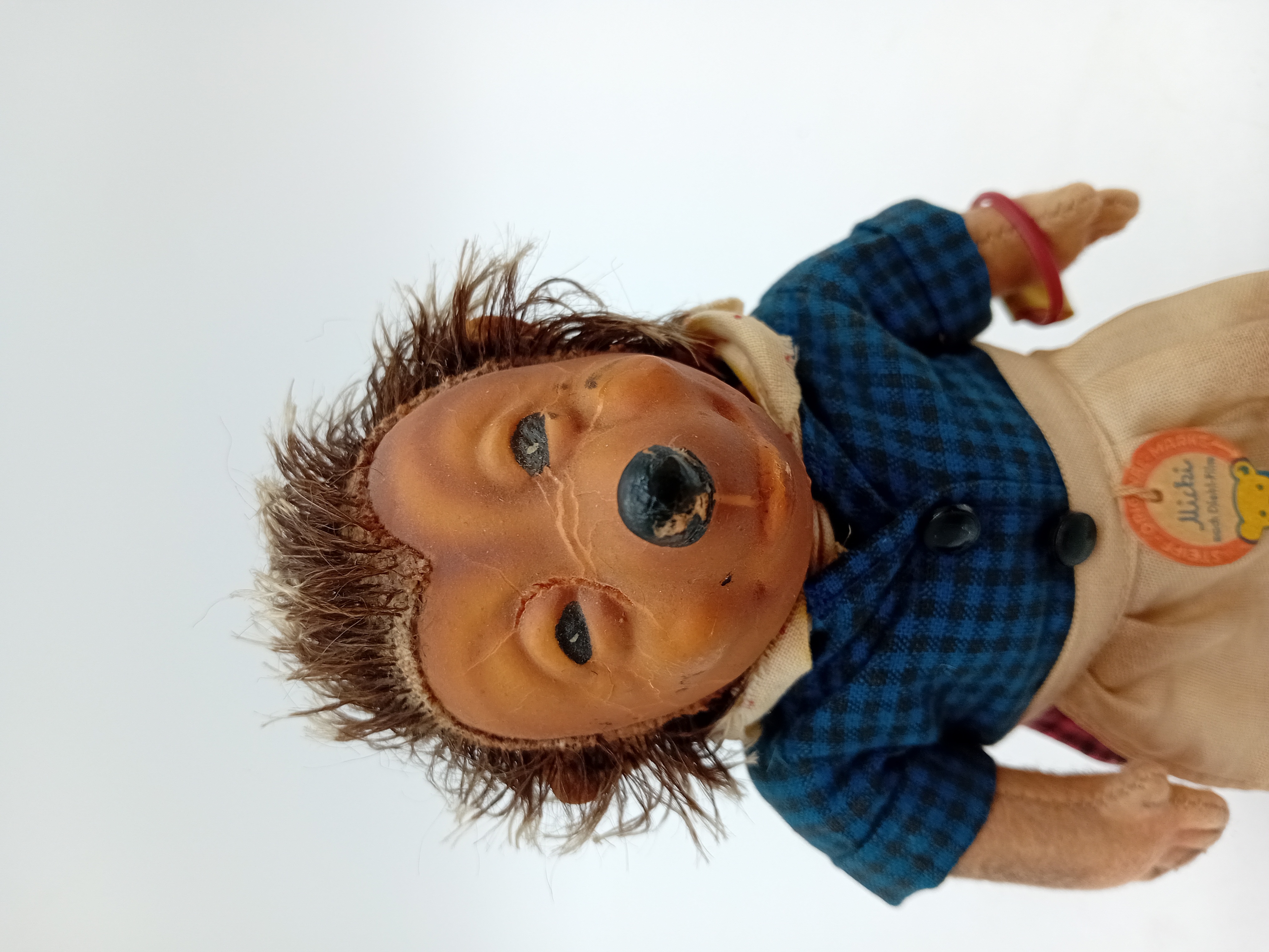 Lot De 3 Poupées Vintage Steiff Mecki Macki Micki