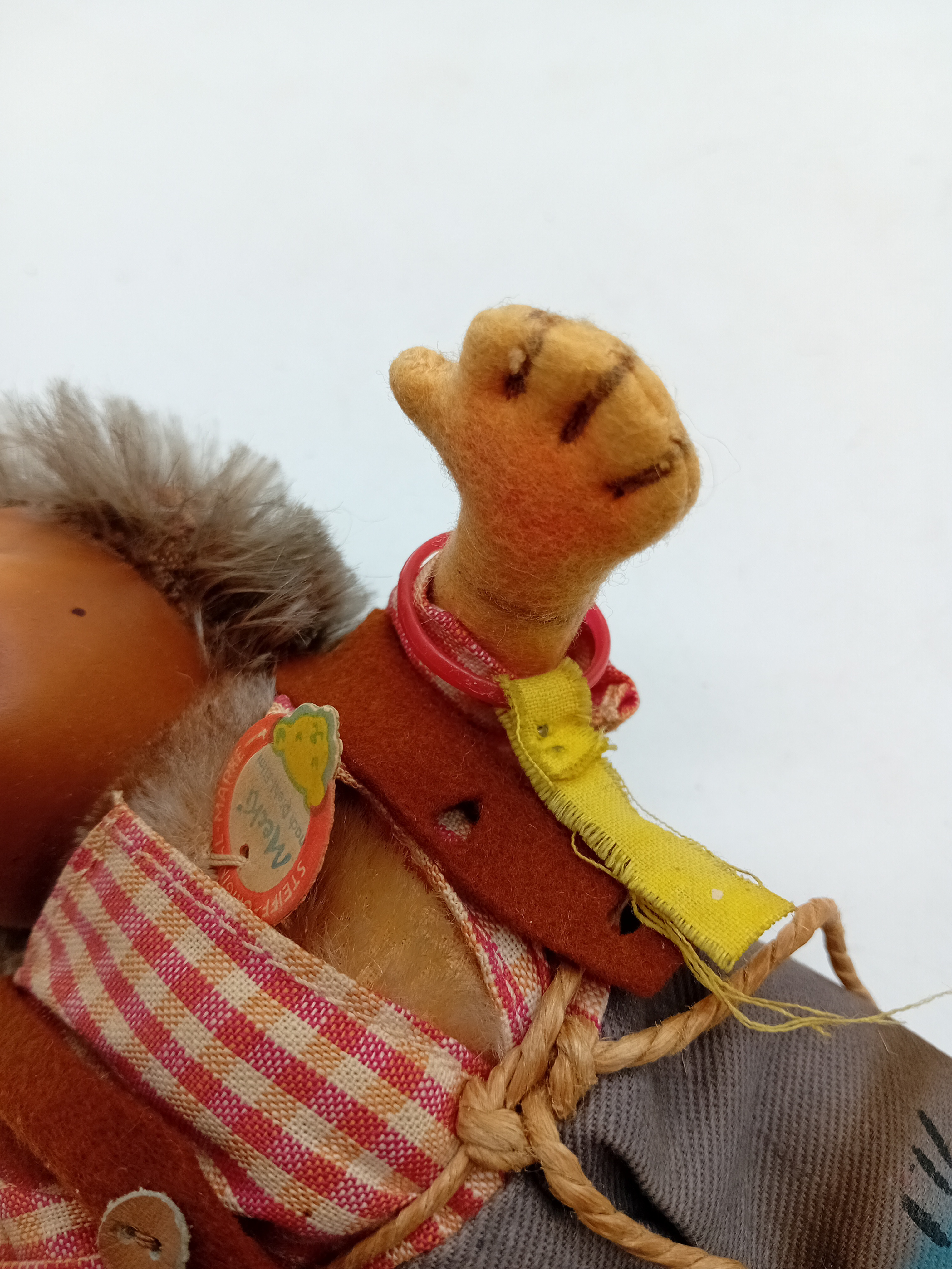 Lot De 3 Poupées Vintage Steiff Mecki Macki Micki