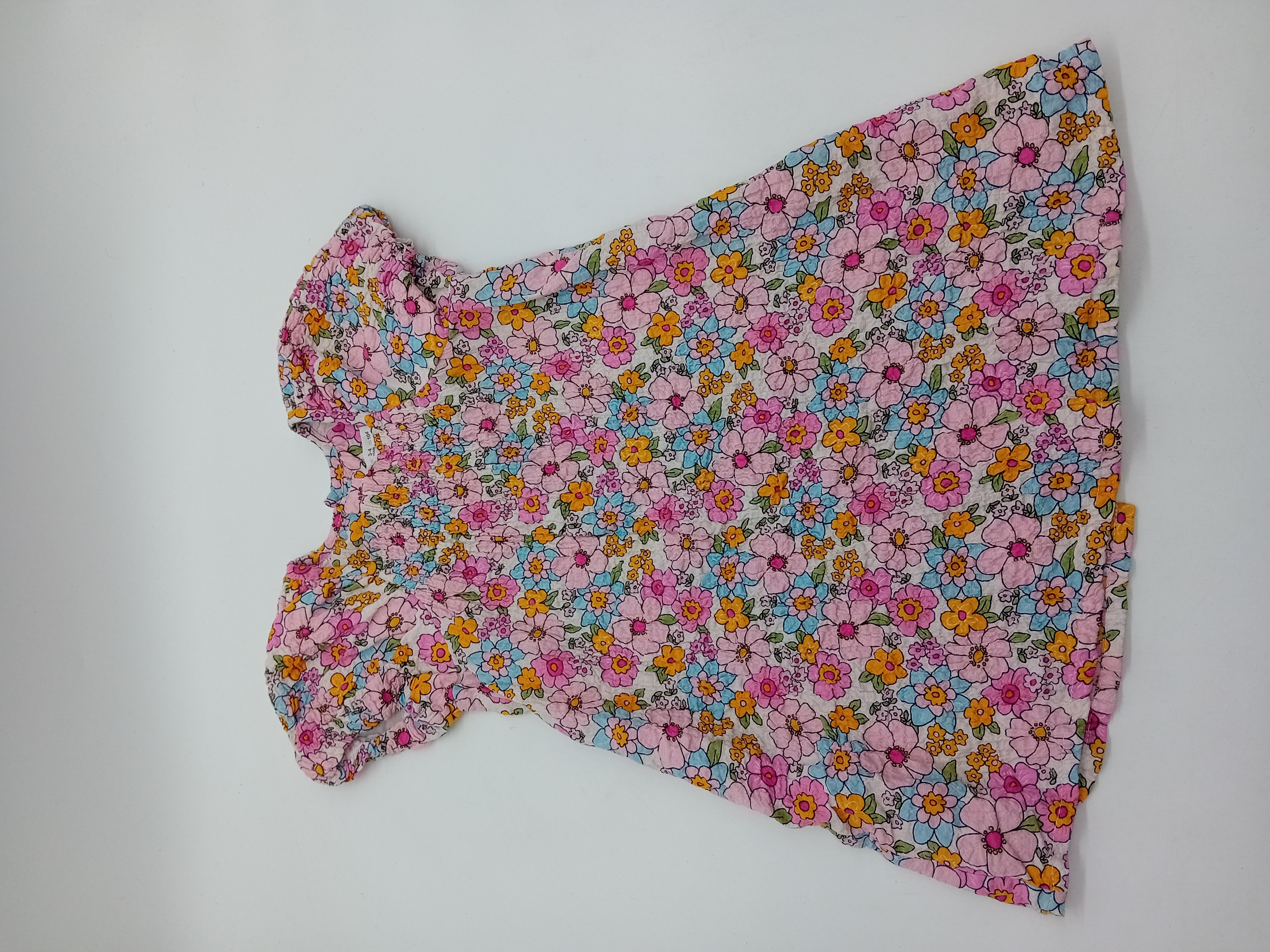 Robe À Fleurs Multicolore Zara 4 Ans