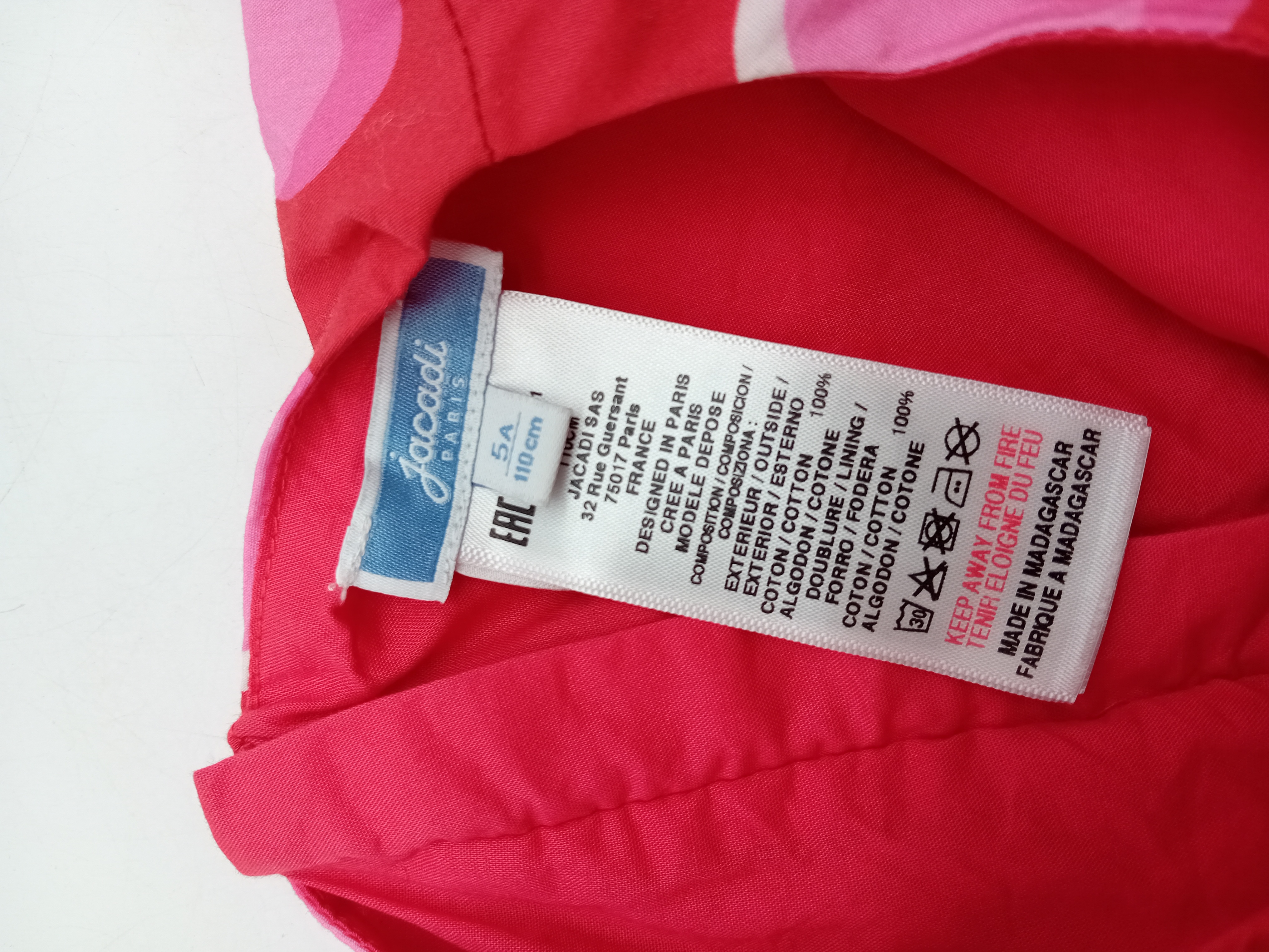 Robe Jacadi 5 Ans