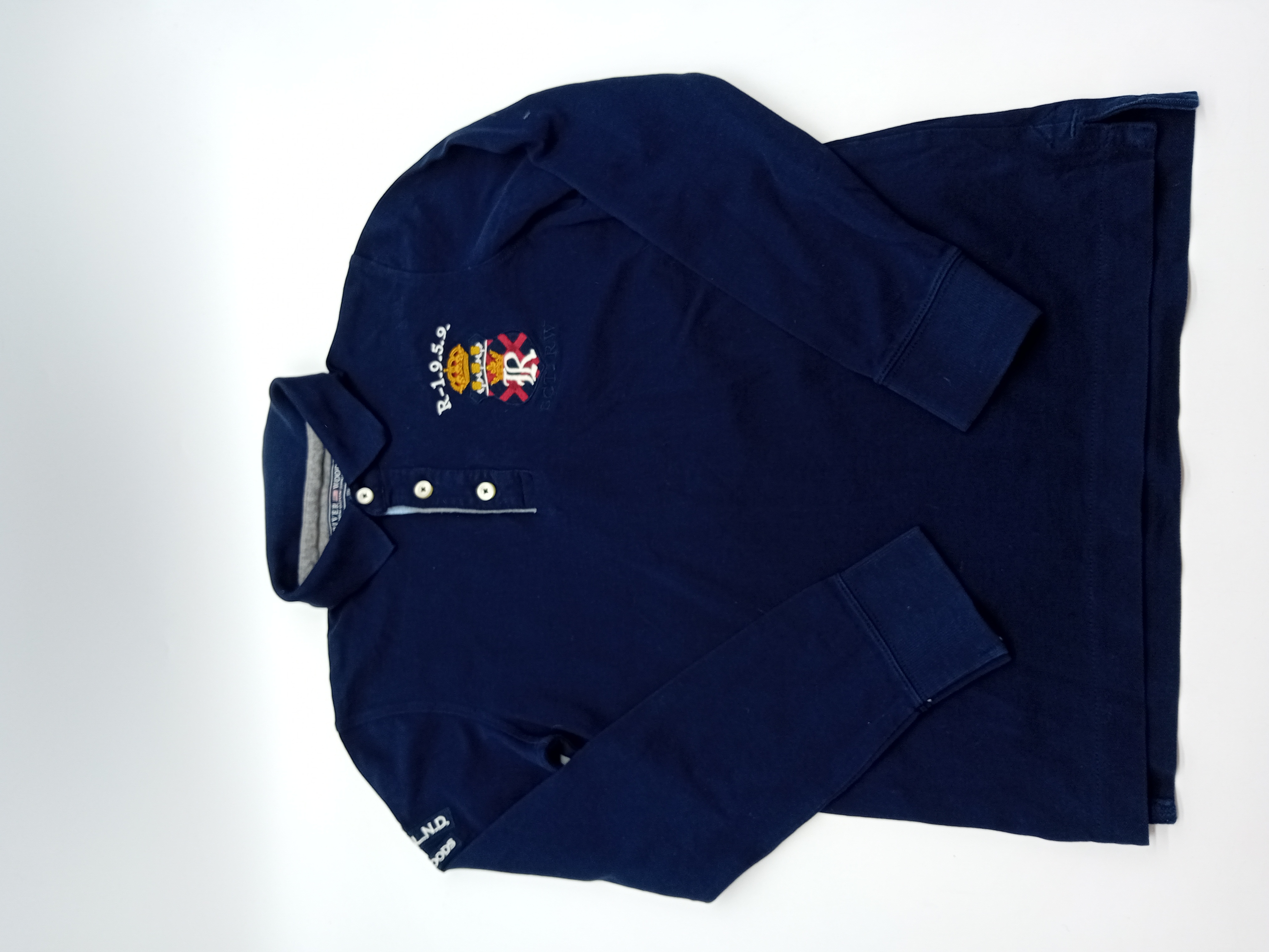 Polo Bleu Marine River Woods 10 Ans