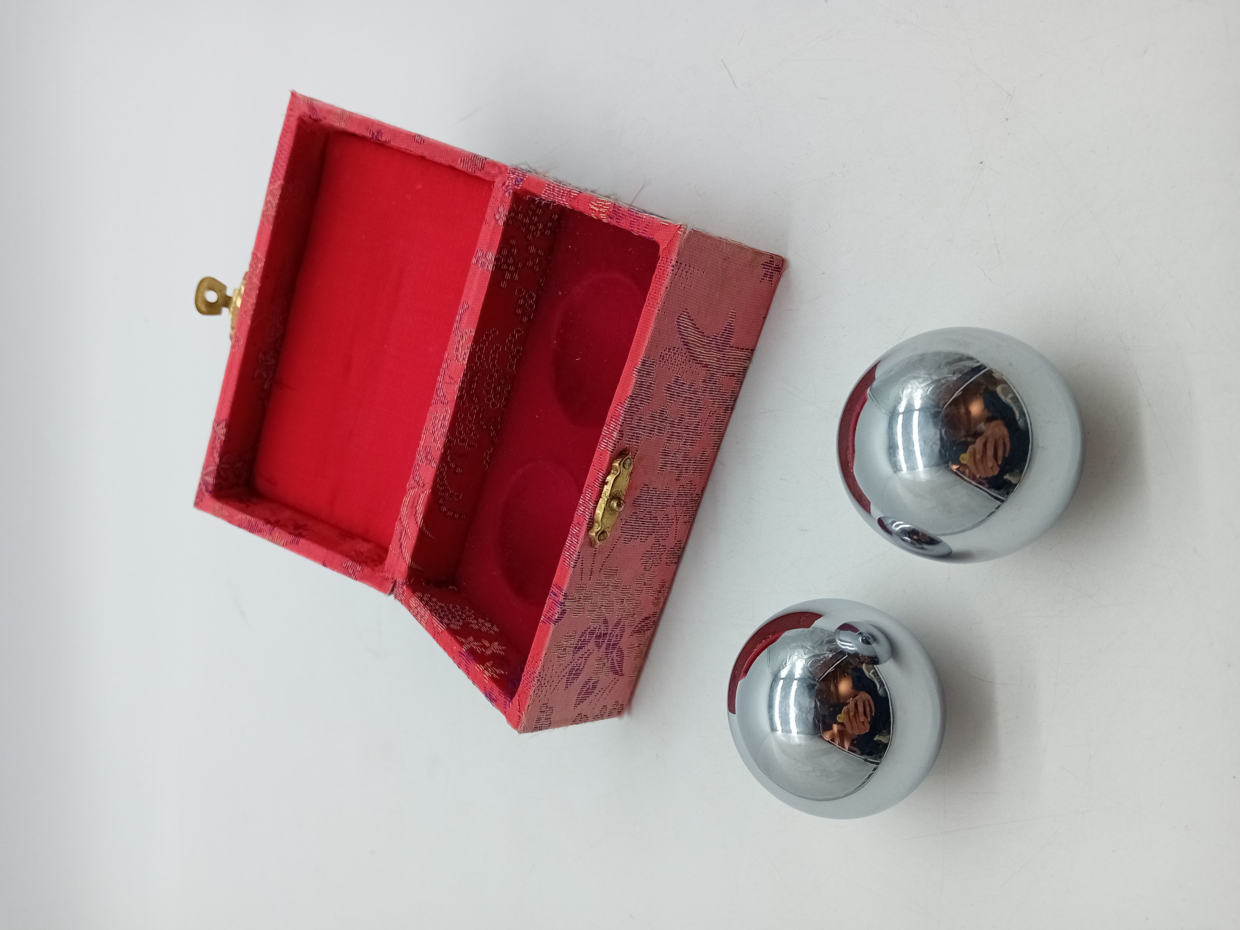 Balles De Relaxation Baoding Avec Coffret
