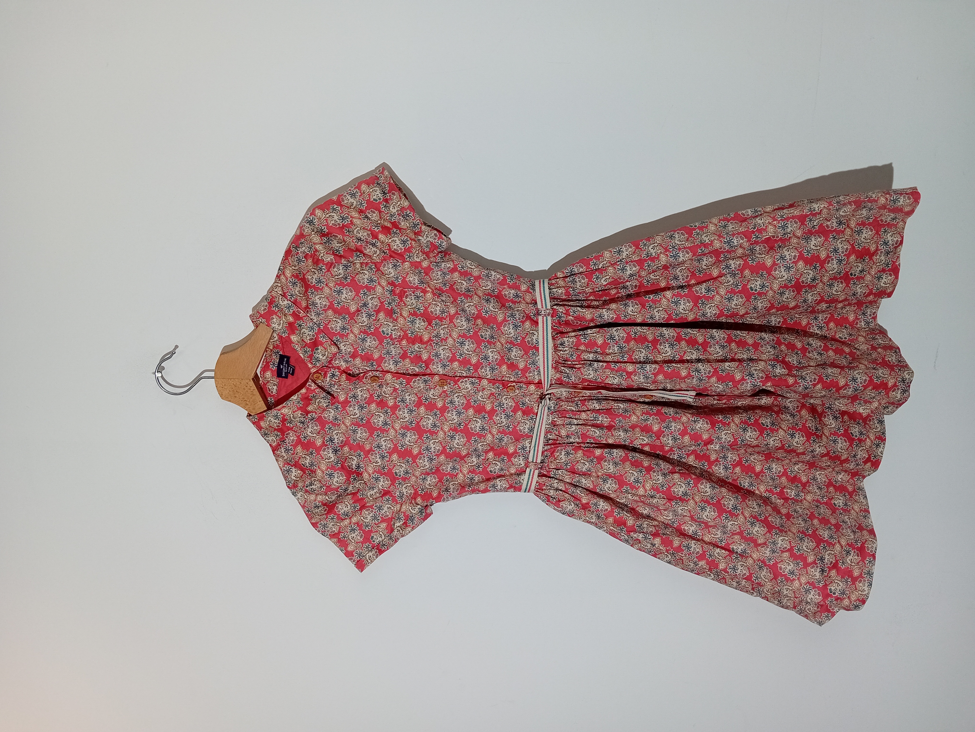 Robe Fleurie Rose Et Bleue Sergent Major