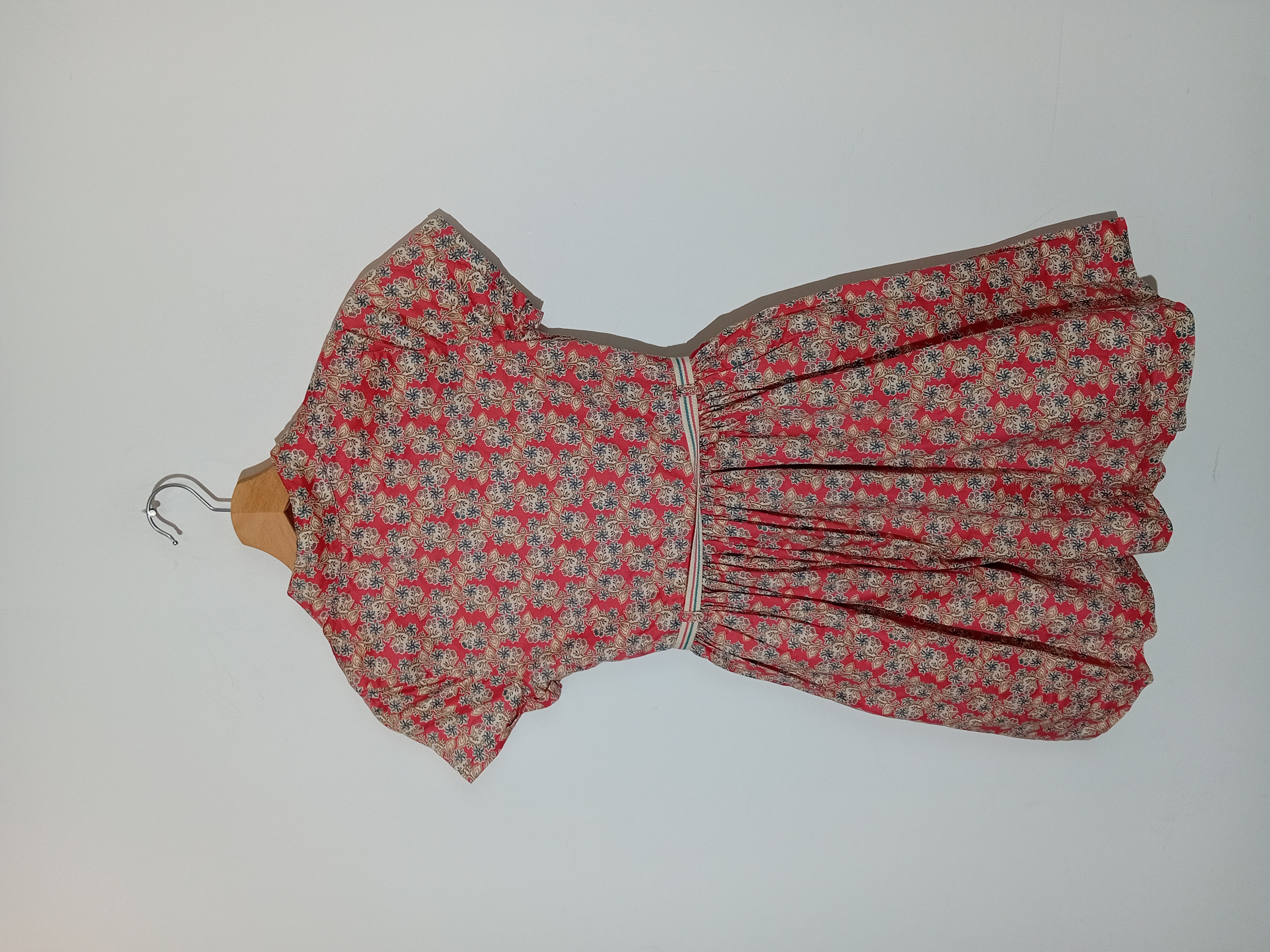 Robe Fleurie Rose Et Bleue Sergent Major