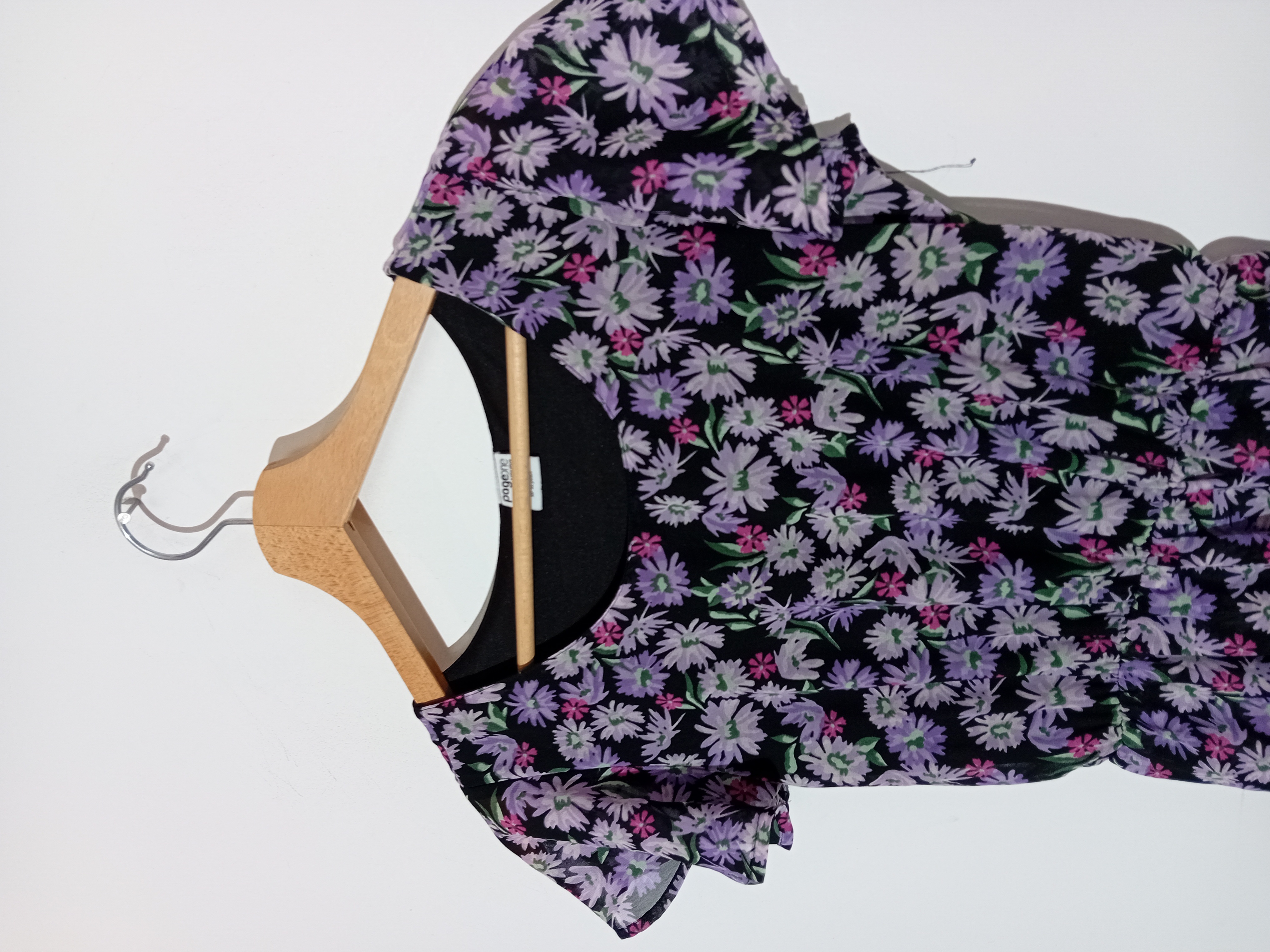 Robe Fleurie Violette Page One