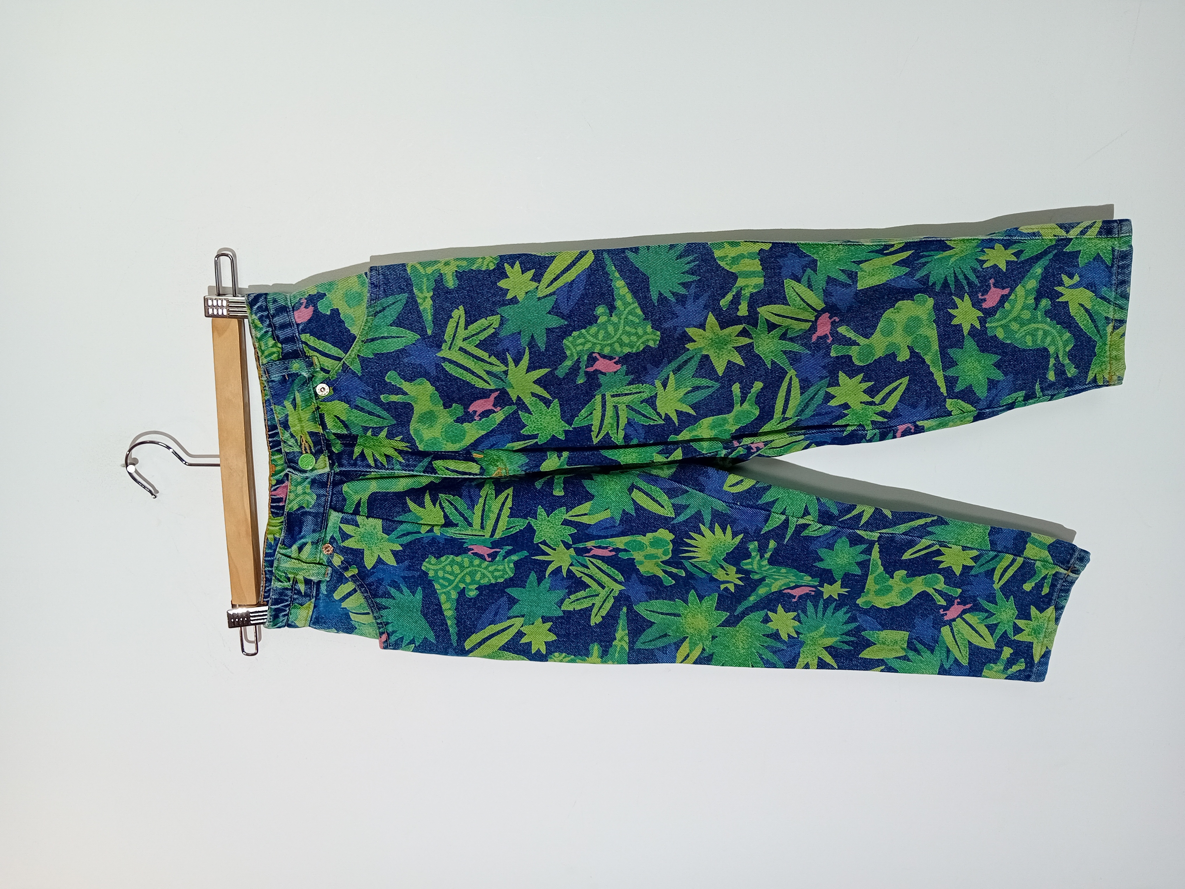 Jean Denim Imprimé Dinosaures Patcha Gogo 6 Ans