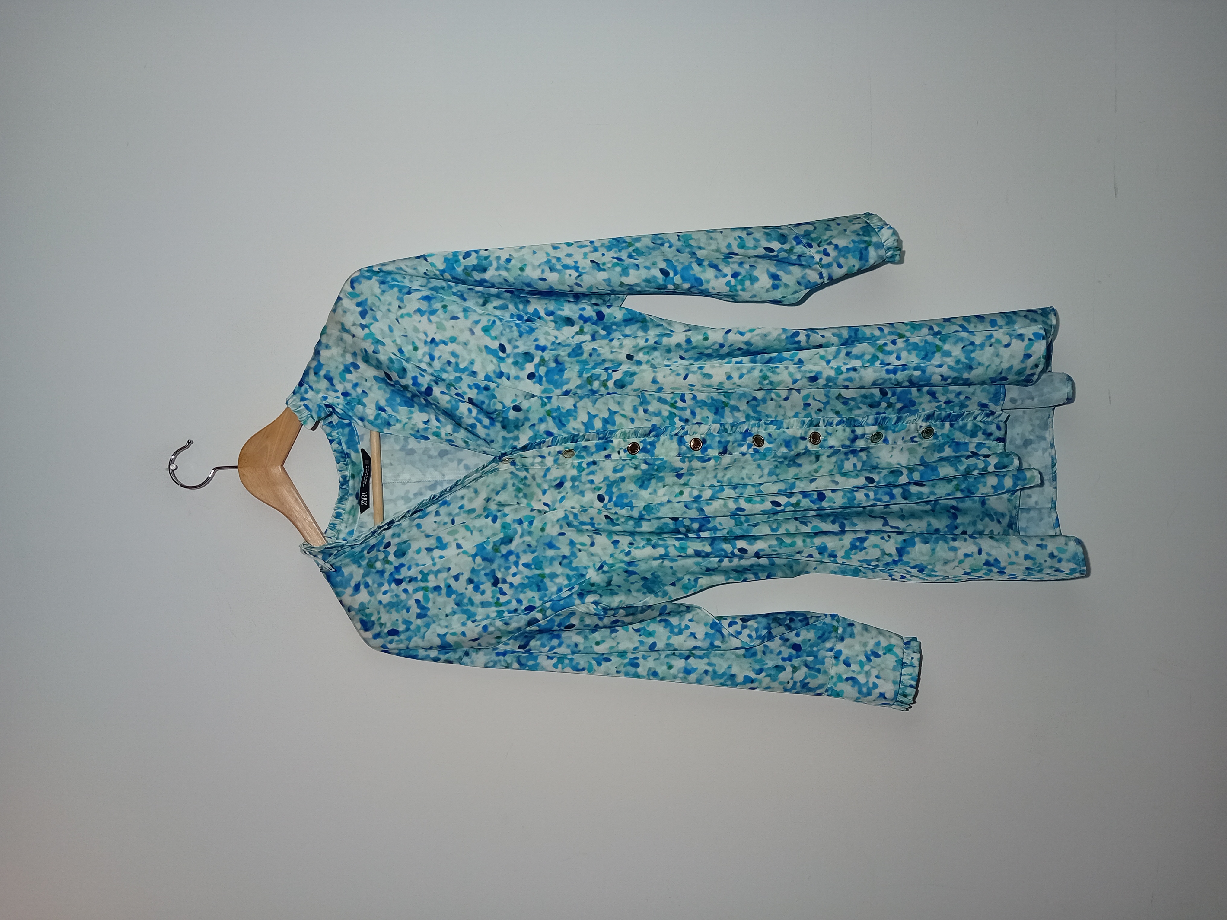 Robe Courte Fleurie Zara