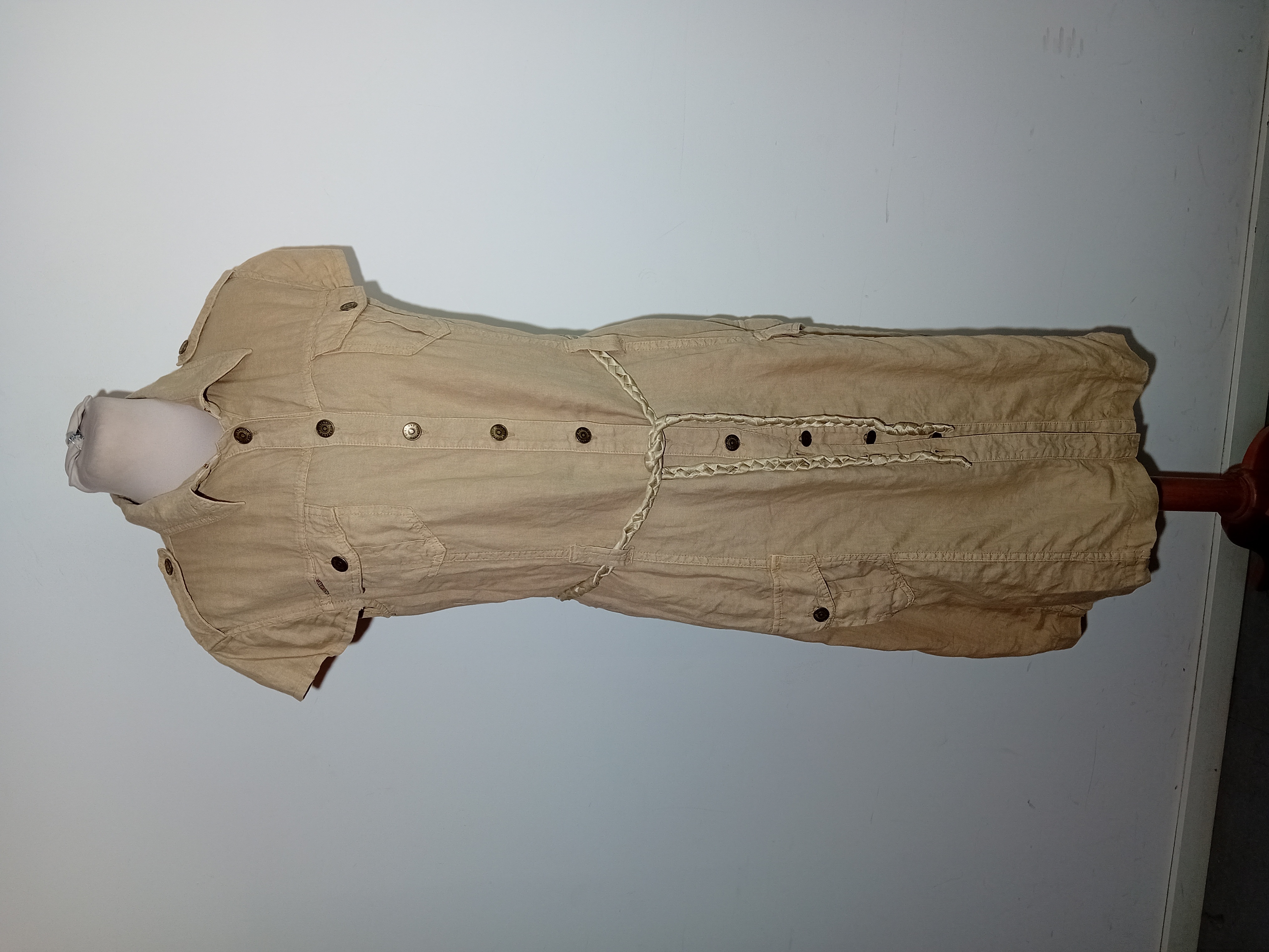 Robe Saharienne Lin Burberry Beige